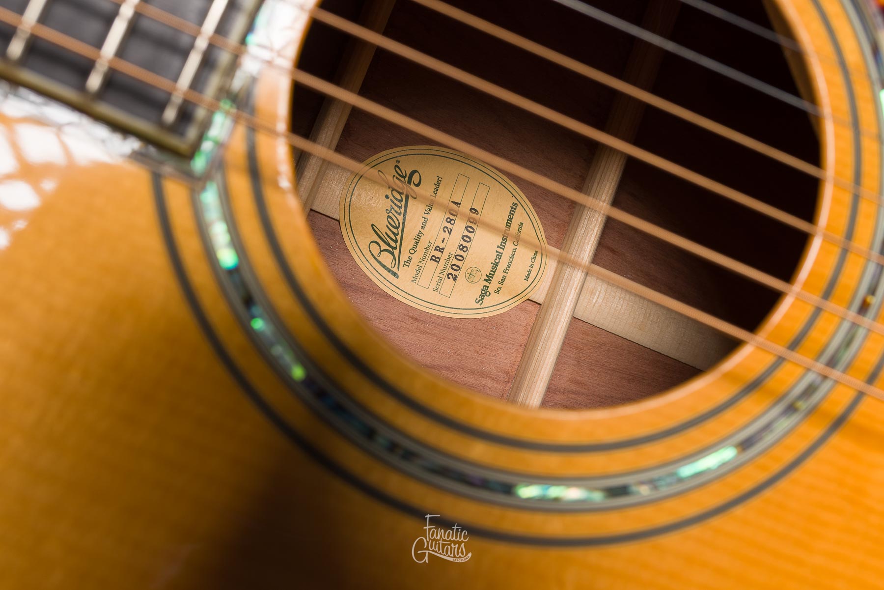 Blueridge BR-280A Prewar Guitarra Acústica #20080099