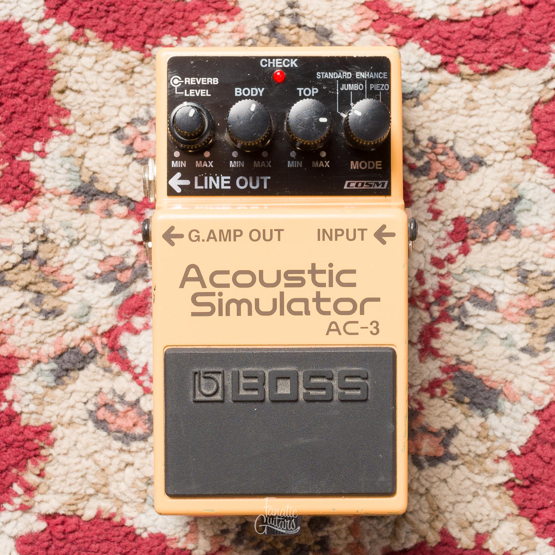 Boss AC-3 Acoustic Simulator Segunda Mano