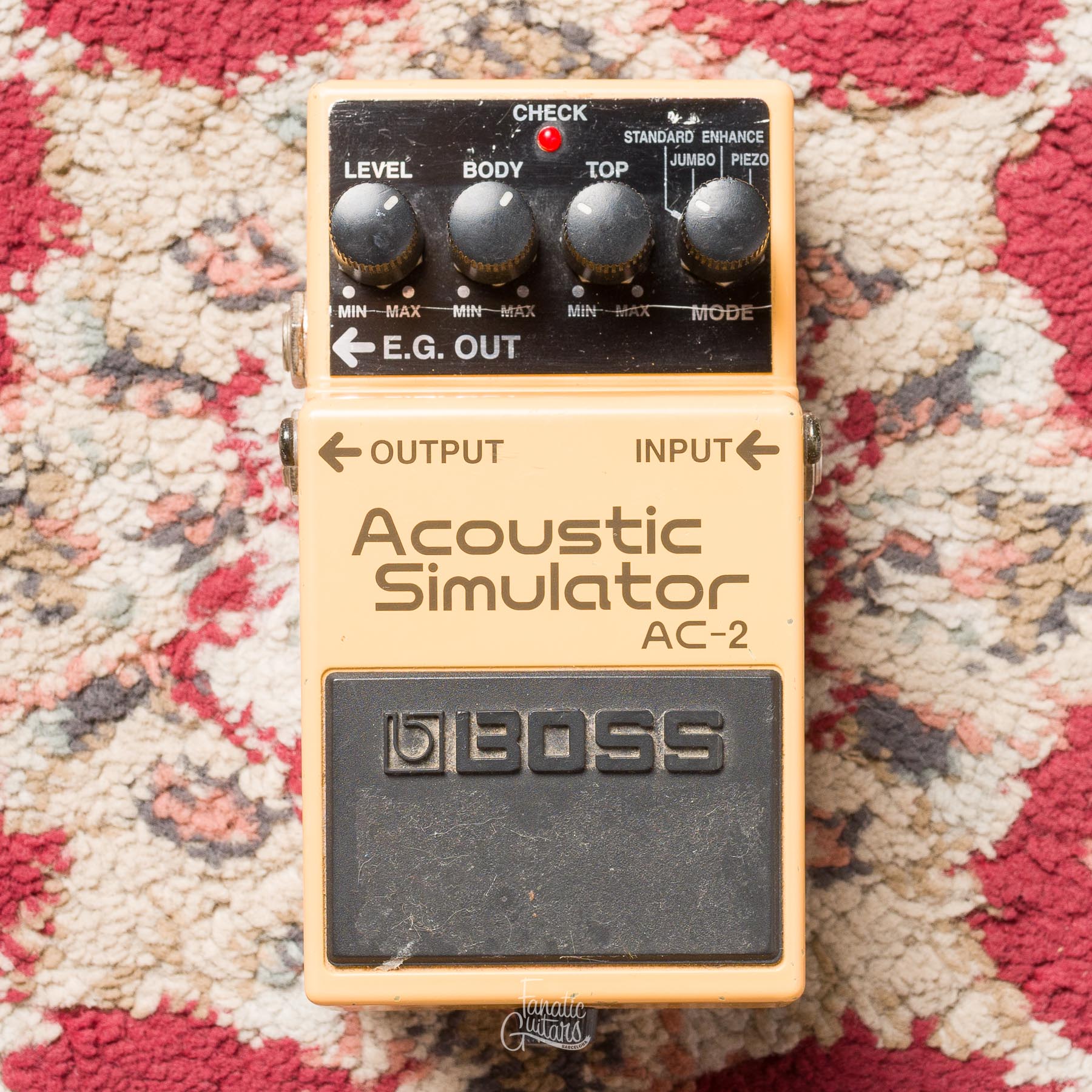 Boss AC-2 Acoustic Simulator Segunda Mano