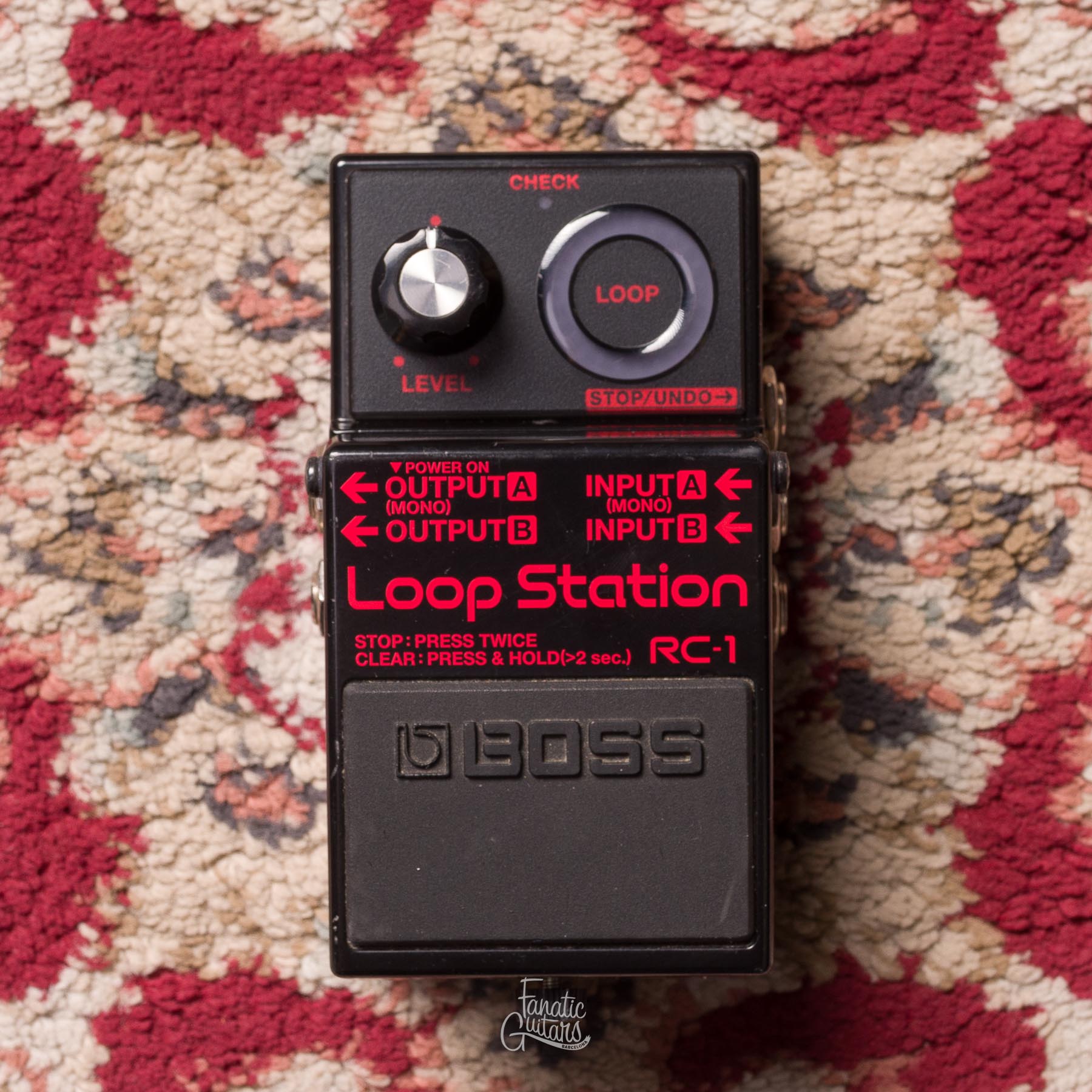 Boss RC-1 BK Loop Station Limited Edition Second Hand