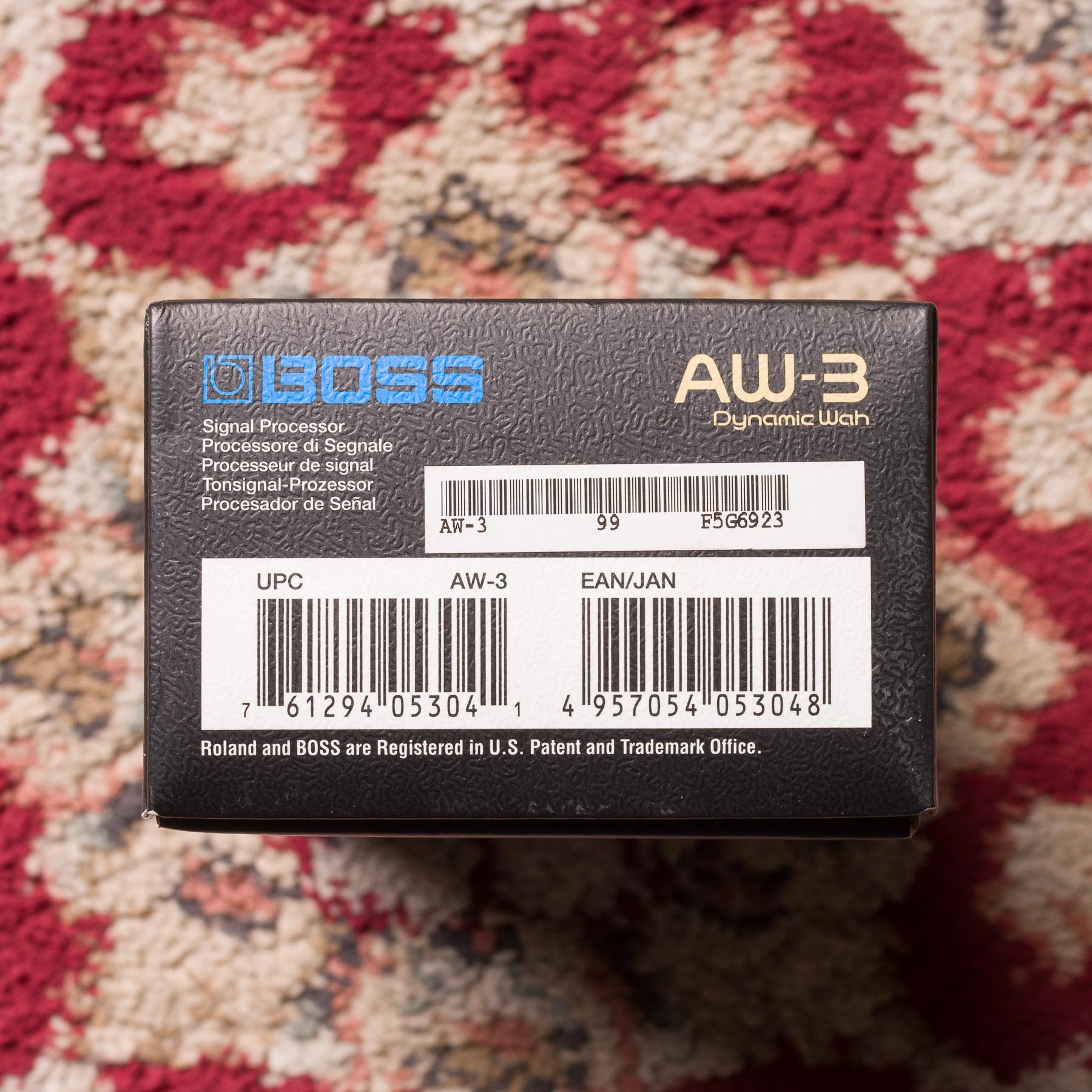 Boss AW-3 Dynamic Wah #F5G6923 Second Hand