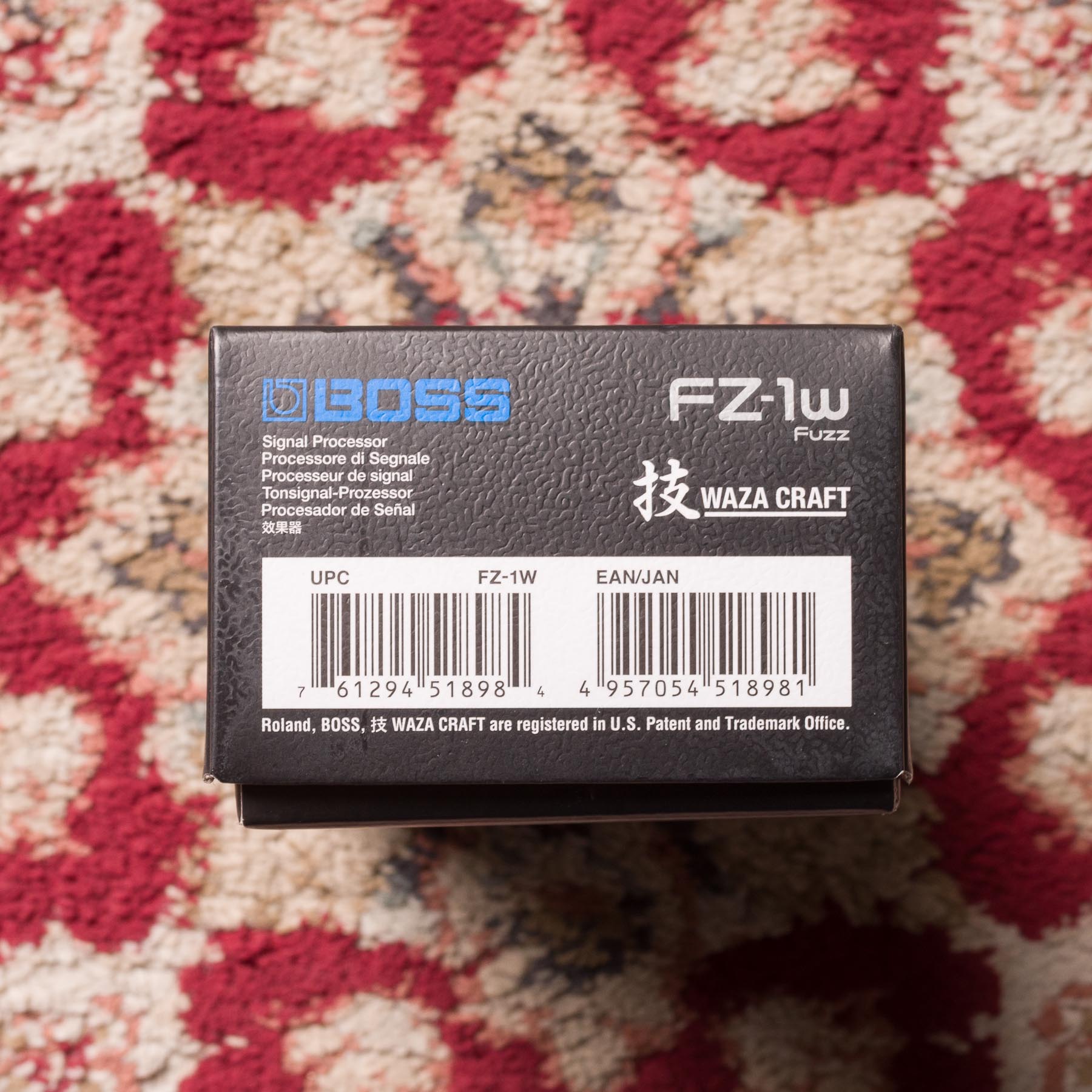 Boss FZ-1W Fuzz - Waza Craft #08121 Second Hand