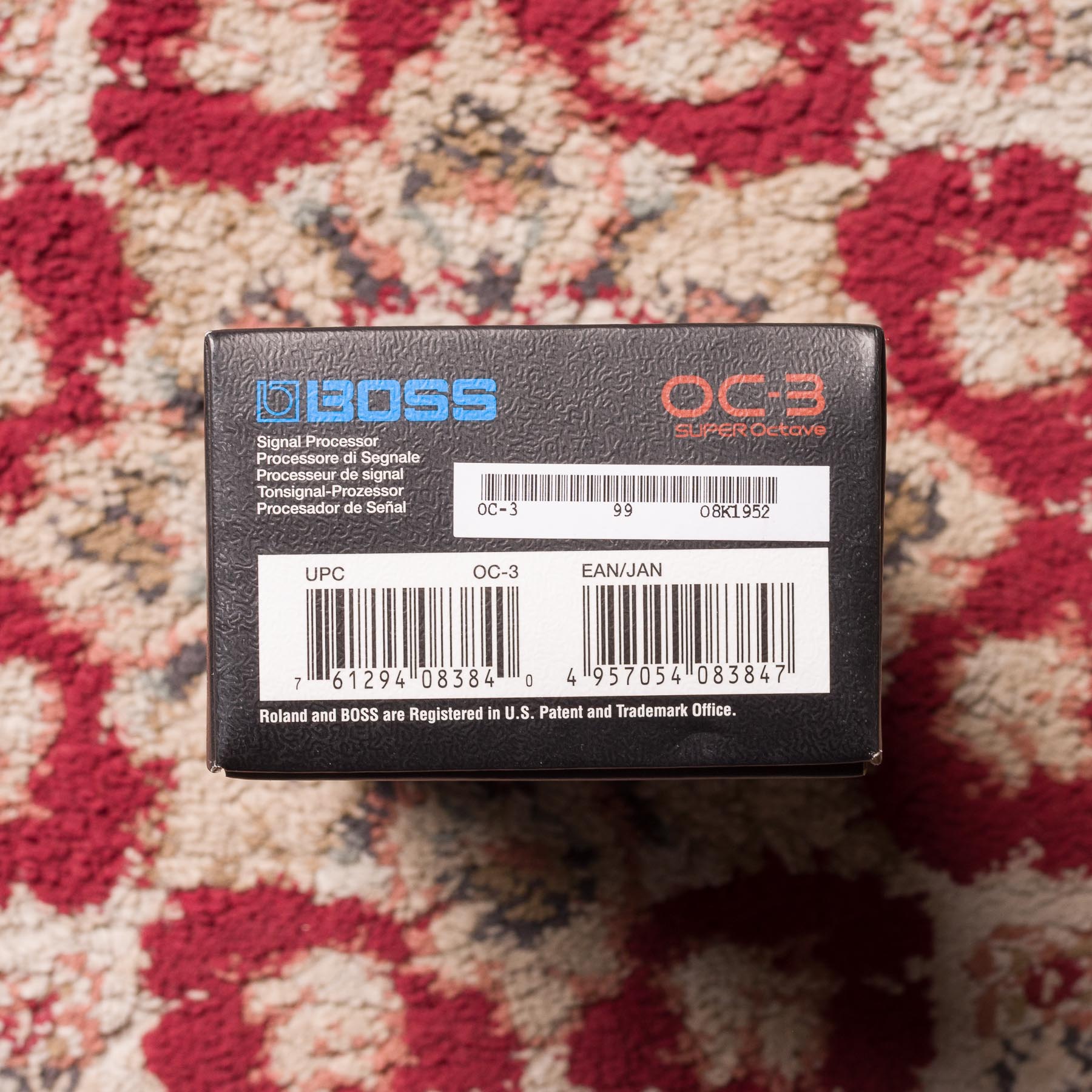Boss OC-3 Super Octave #O8K1952 Second Hand