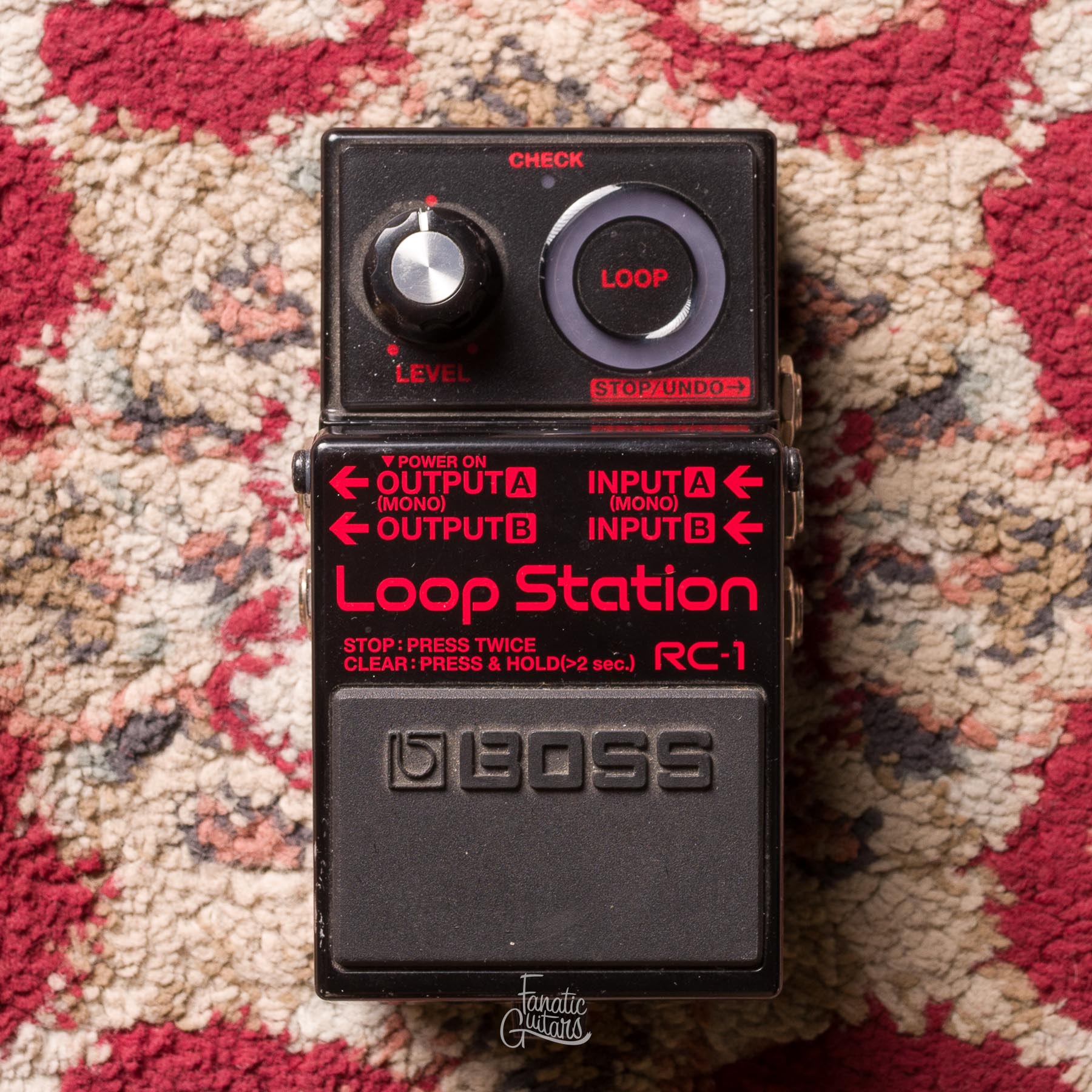 Boss RC-1 BK Loop Station Limited Edition #A7I0868 Segunda Mano