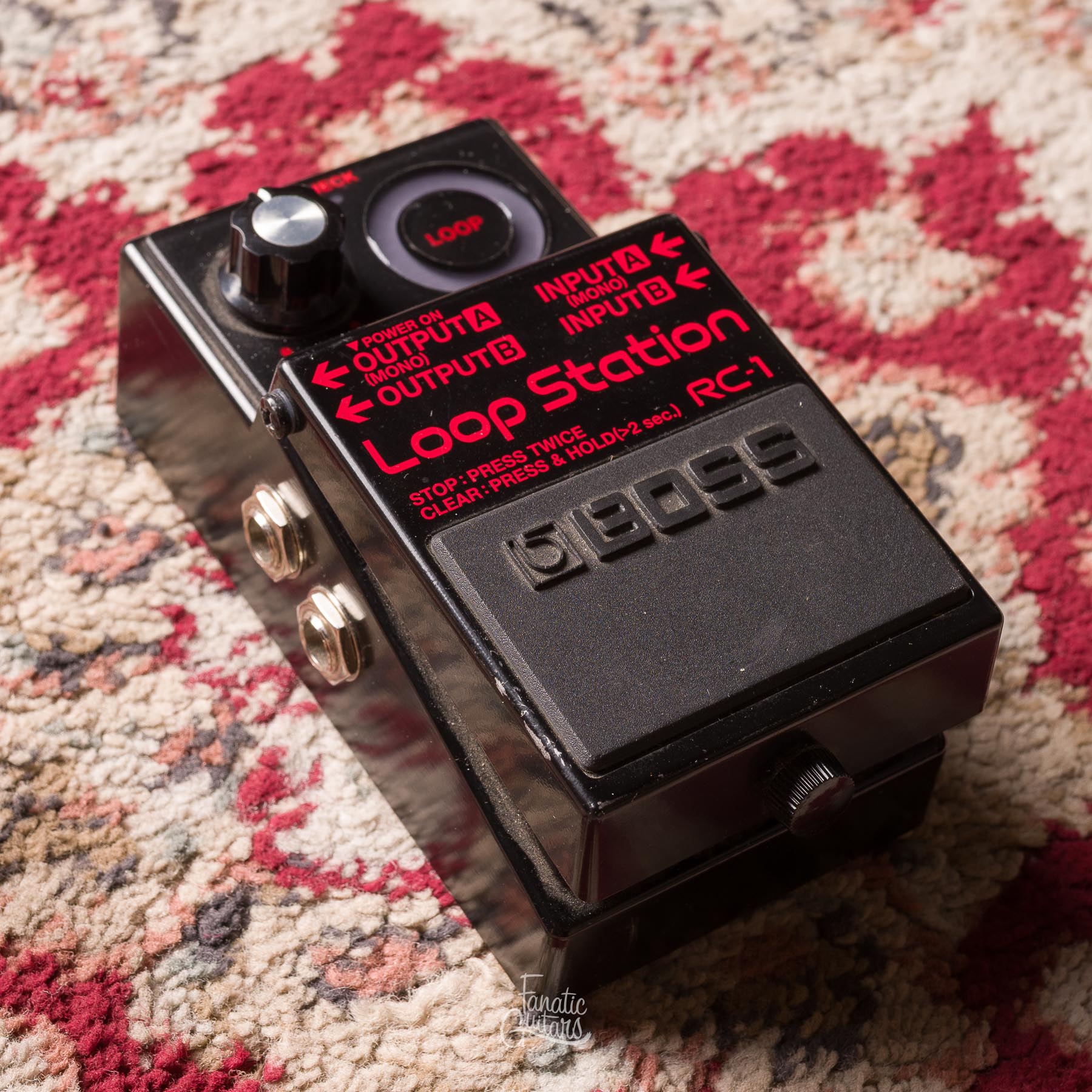 Boss RC-1 BK Loop Station Limited Edition #A7I0868 Segunda Mano