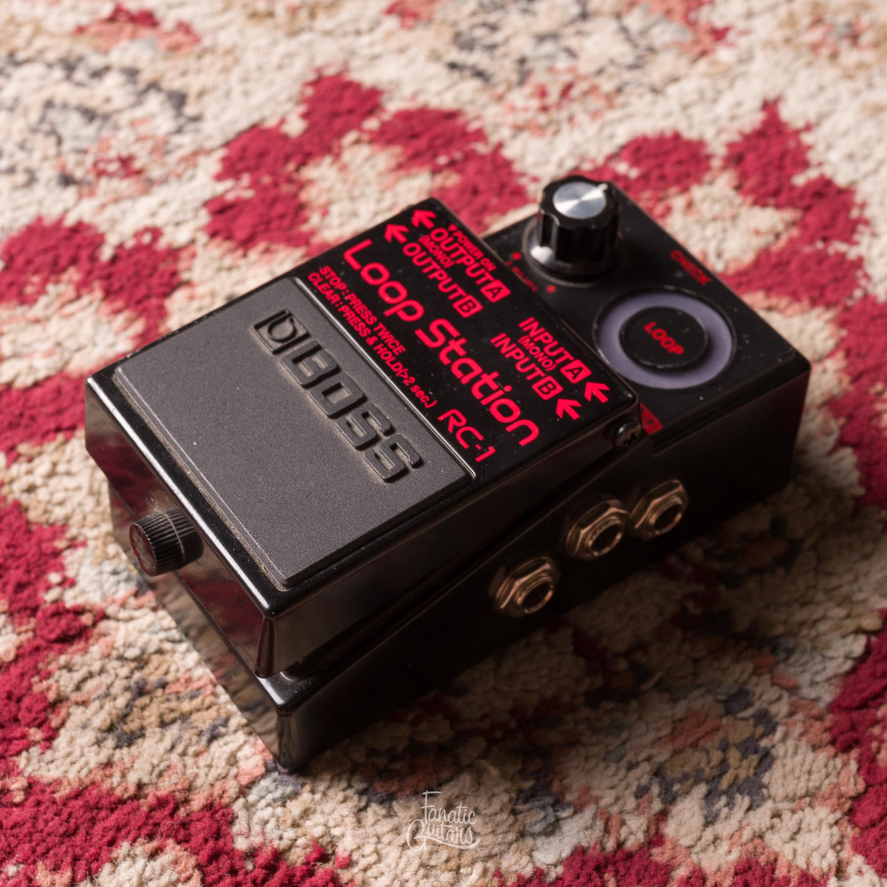 Boss RC-1 BK Loop Station Limited Edition #A7I0868 Segunda Mano
