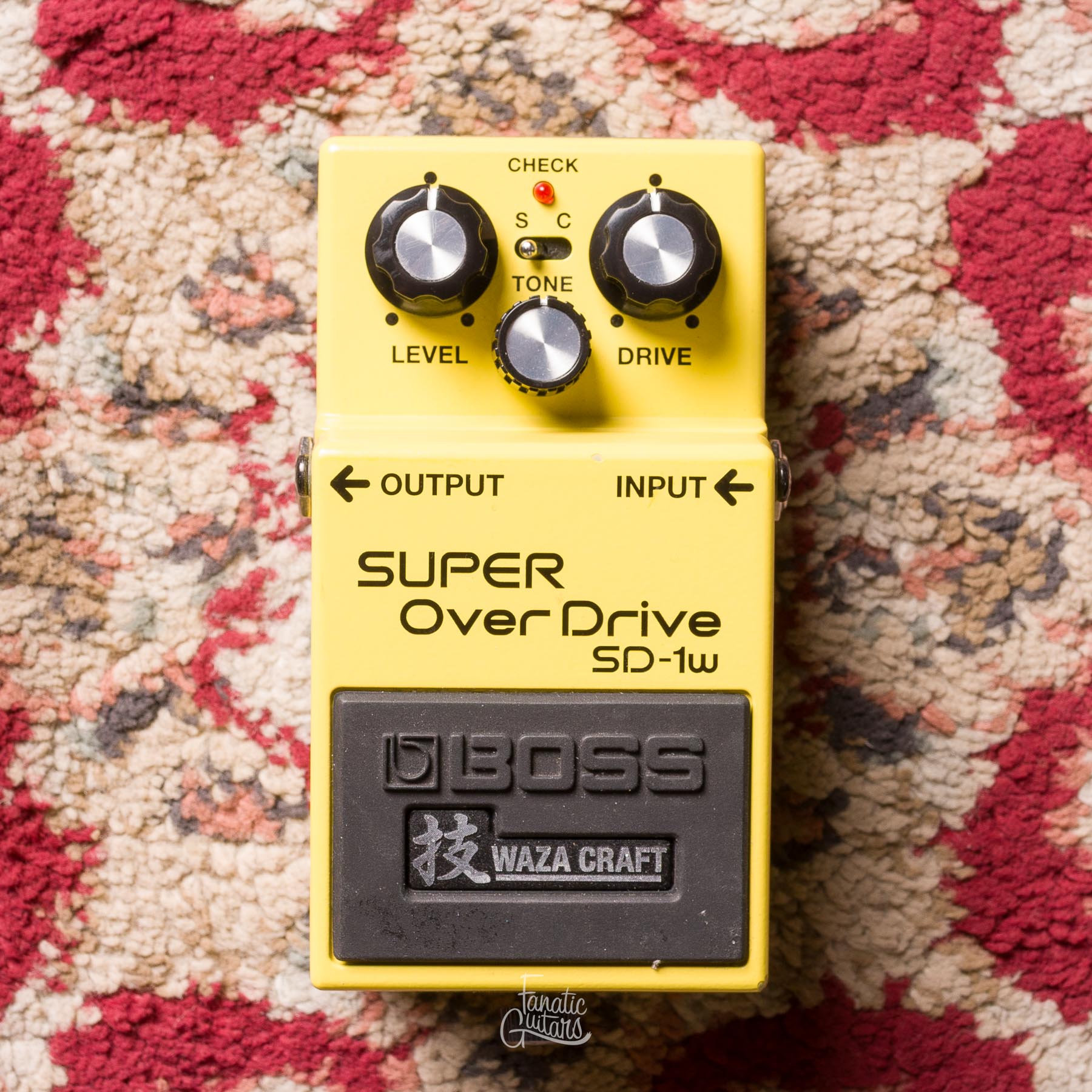 Boss Super Overdrive SD-1w #04517 Waza-Craft Segunda Mano