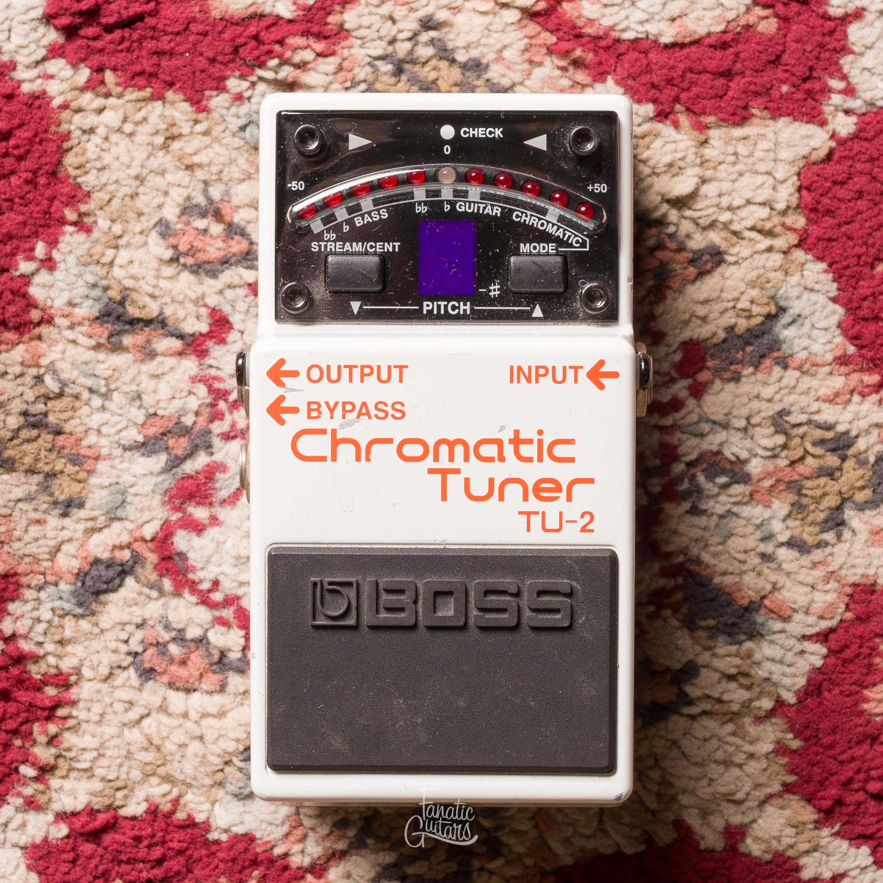 Boss TU-2 Chromatic Tuner #KP24265 Segunda Mano
