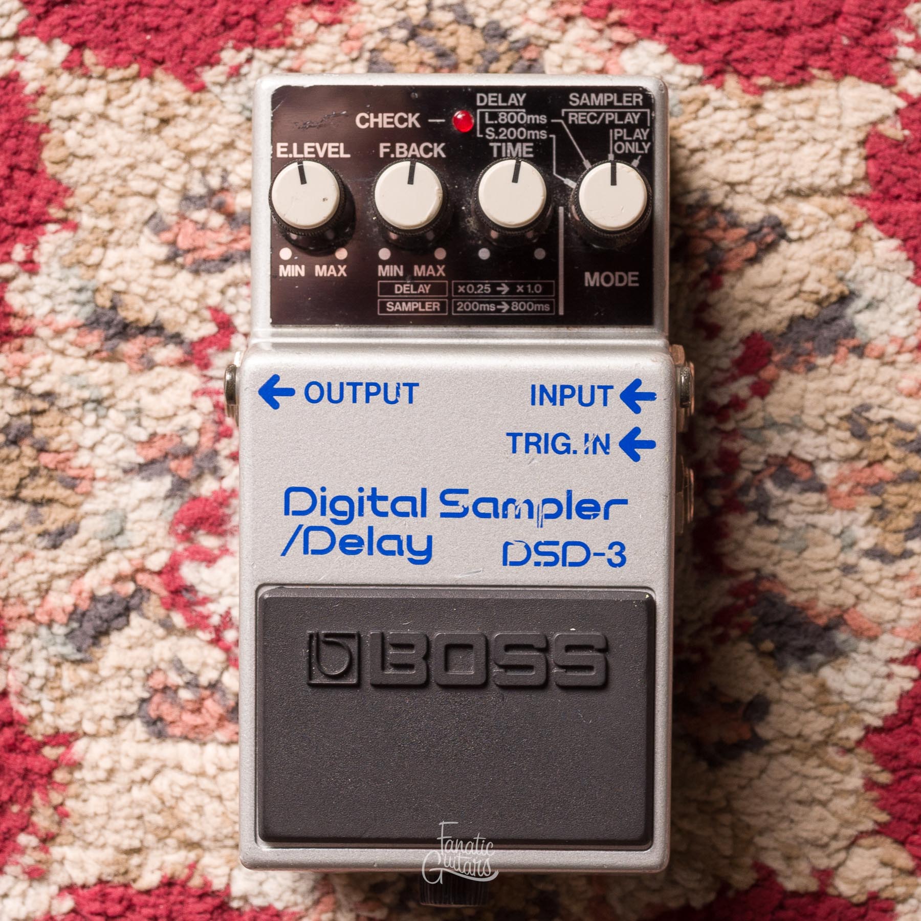 Boss DSD-3 Digital Sampler / Delay - Blue Label Second Hand