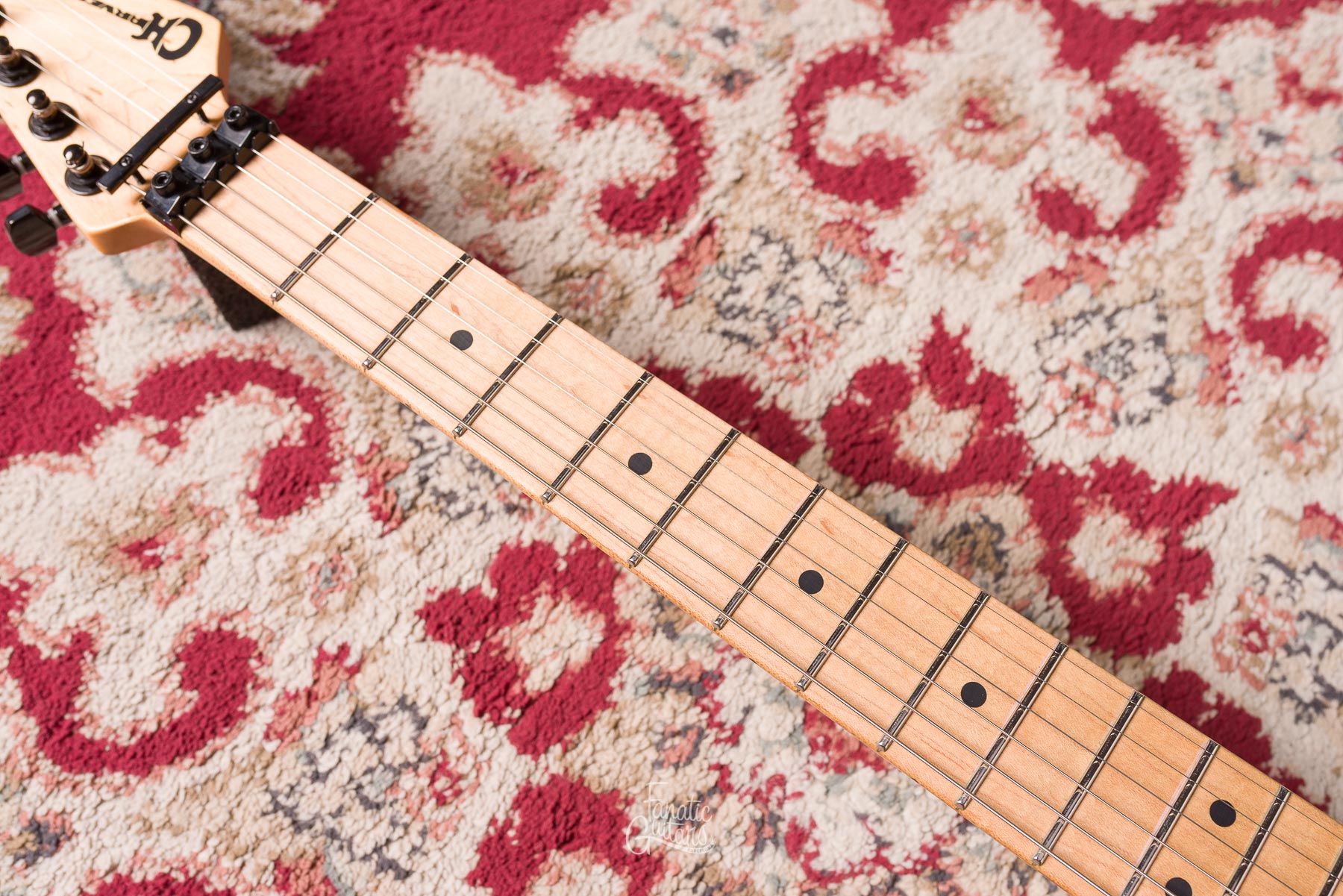 Charvel Satchel Signature Pro-Mod DK - Slime Green Bengal #MC183972 Second Hand