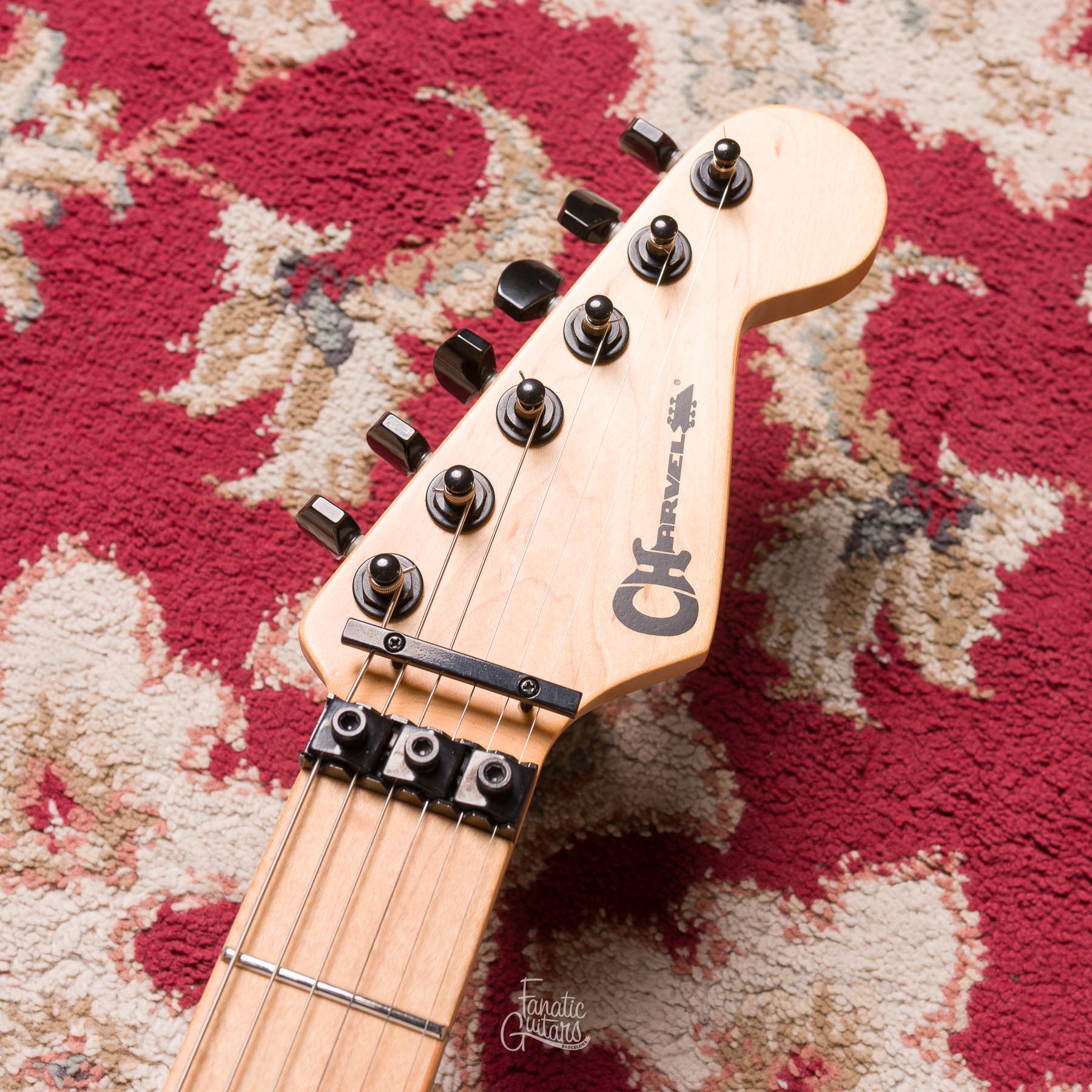 Charvel Satchel Signature Pro-Mod DK - Slime Green Bengal #MC183972 Second Hand