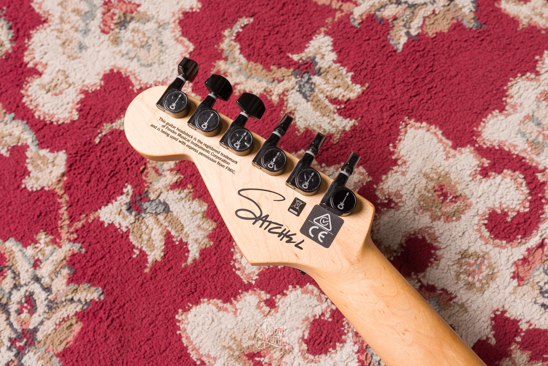 Charvel Satchel Signature Pro-Mod DK - Slime Green Bengal #MC183972 Second Hand