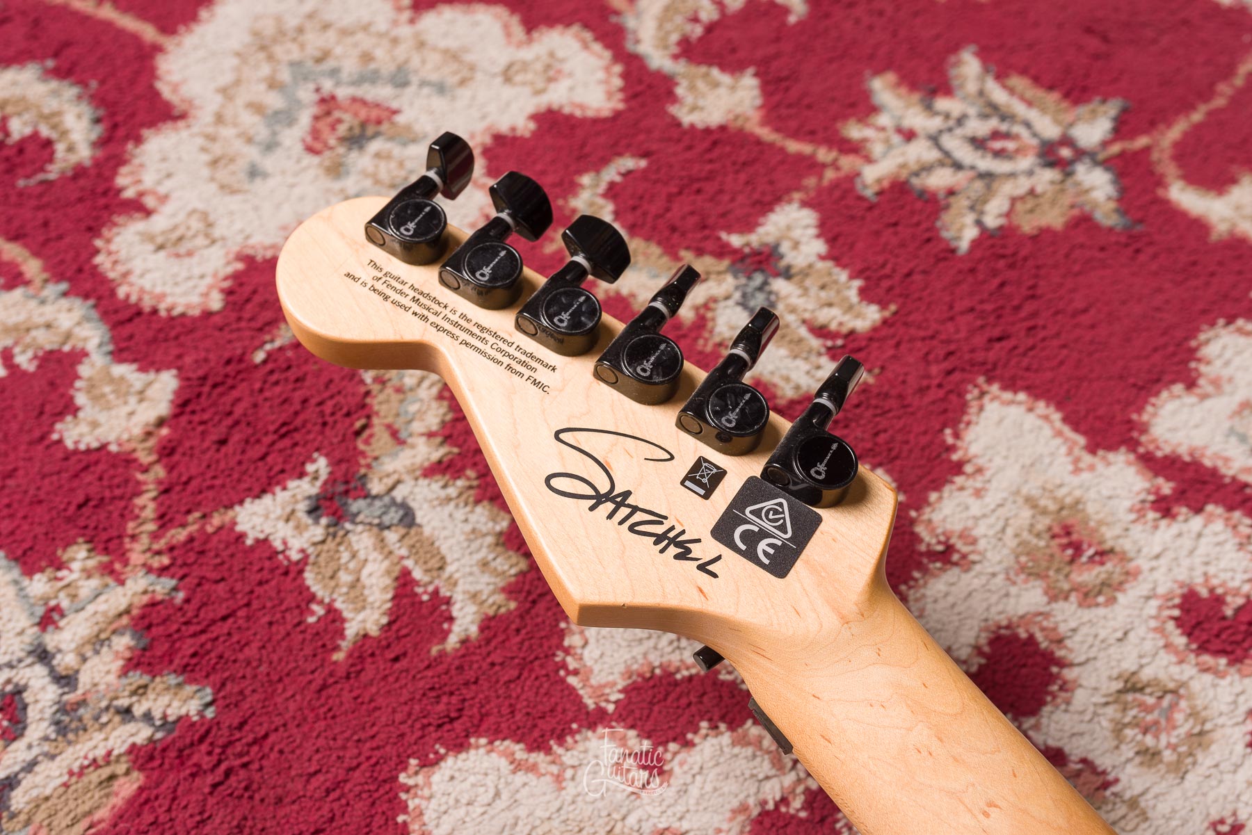 Charvel Satchel Signature Pro-Mod DK - Slime Green Bengal #MC183972 Second Hand