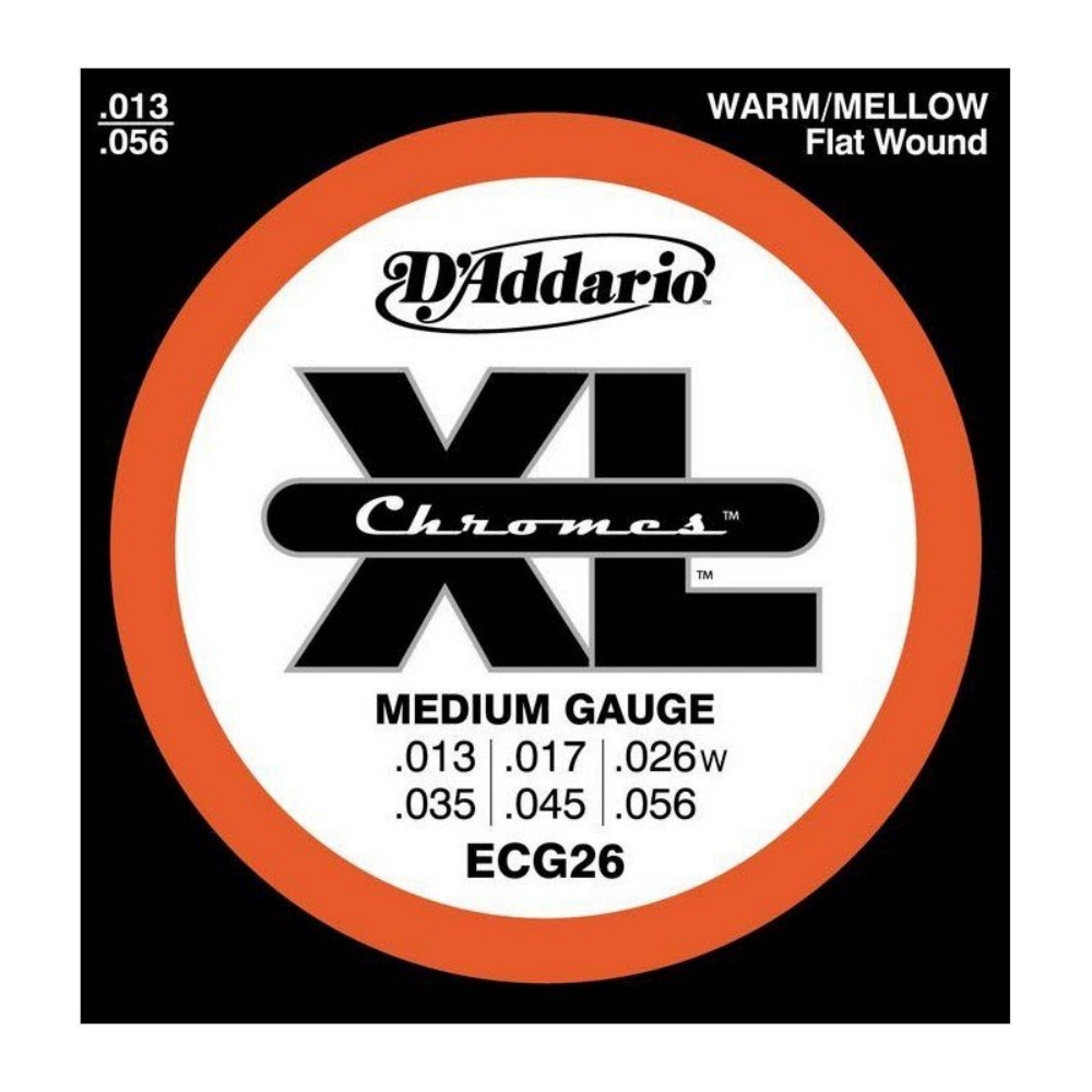 D'Addario Flat Wound 13-56 ECG26