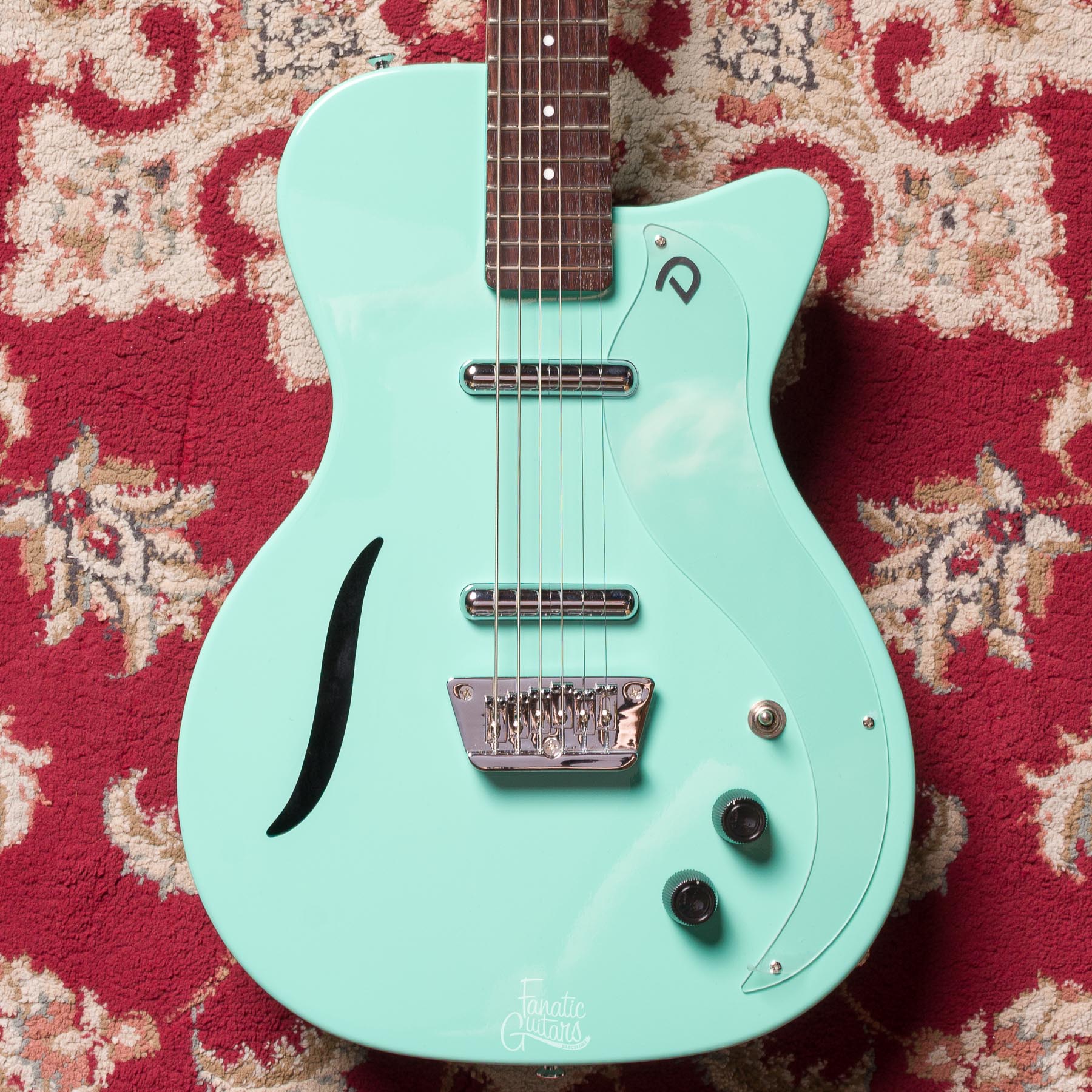 Danelectro 56 Vintage Baritone - Dark Aqua #090971 Segunda Mano