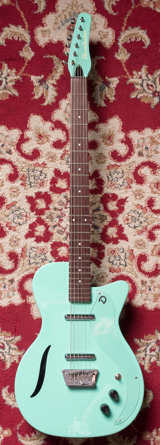 Danelectro 56 Vintage Baritone - Dark Aqua #090971 Segunda Mano