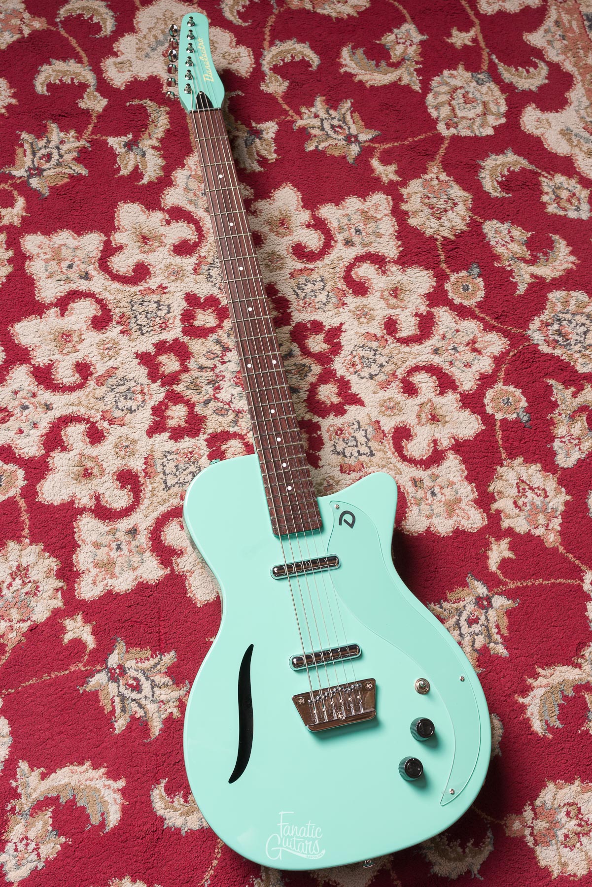 Danelectro 56 Vintage Baritone - Dark Aqua #090971 Segunda Mano