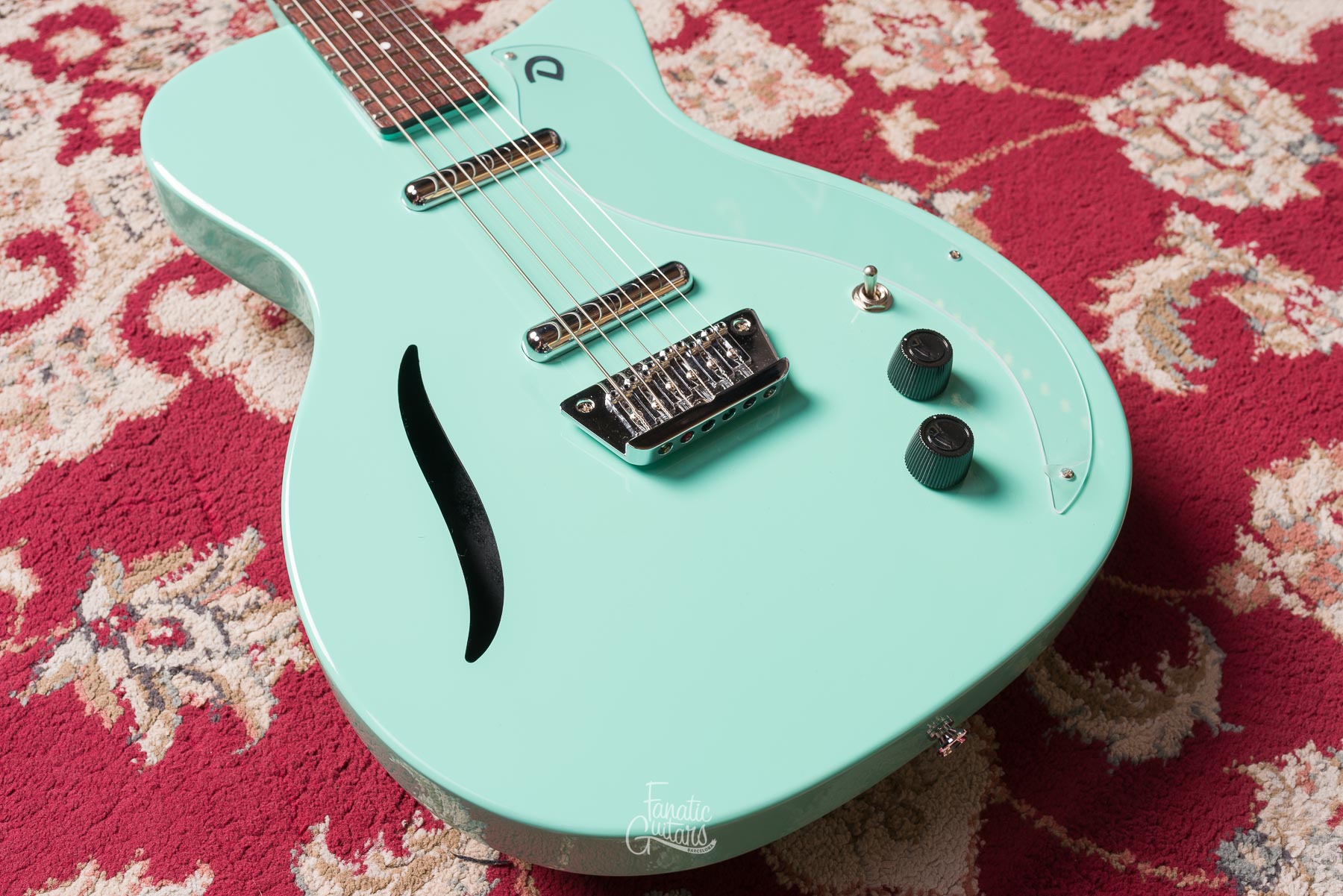 Danelectro 56 Vintage Baritone - Dark Aqua #090971 Segunda Mano