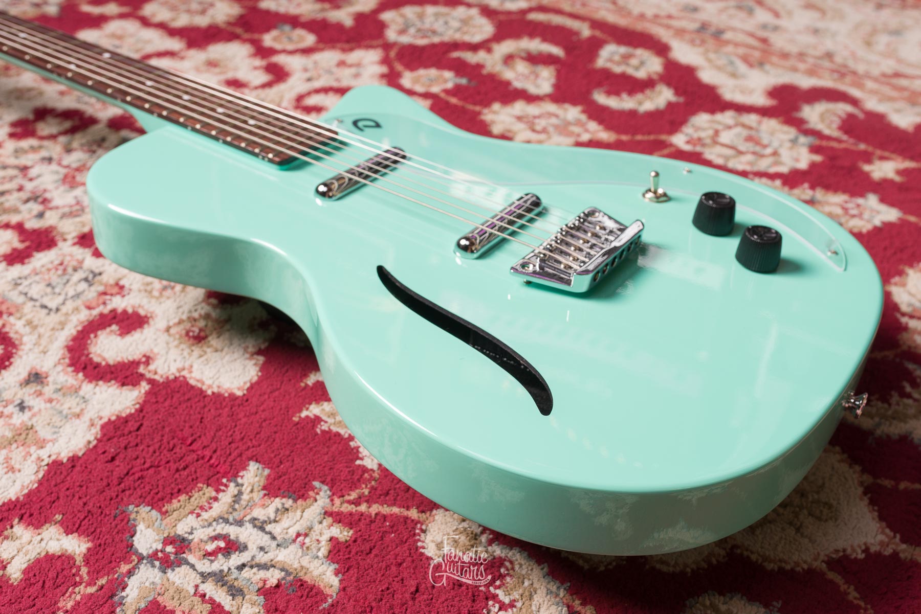 Danelectro 56 Vintage Baritone - Dark Aqua #090971 Segunda Mano