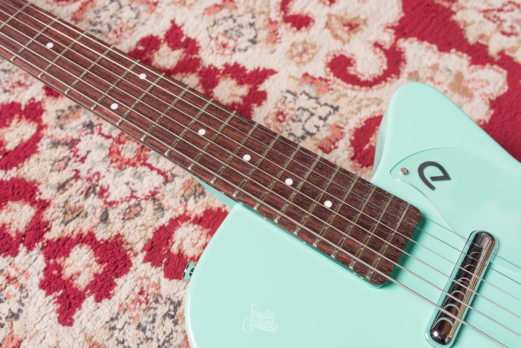 Danelectro 56 Vintage Baritone - Dark Aqua #090971 Segunda Mano