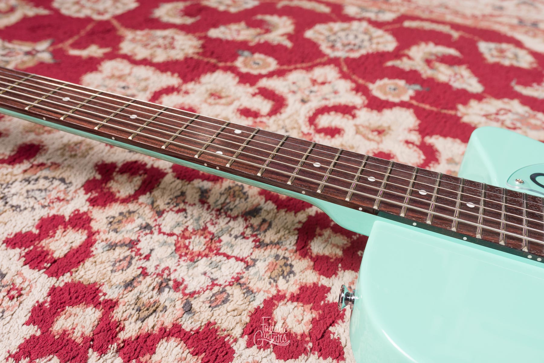 Danelectro 56 Vintage Baritone - Dark Aqua #090971 Segunda Mano
