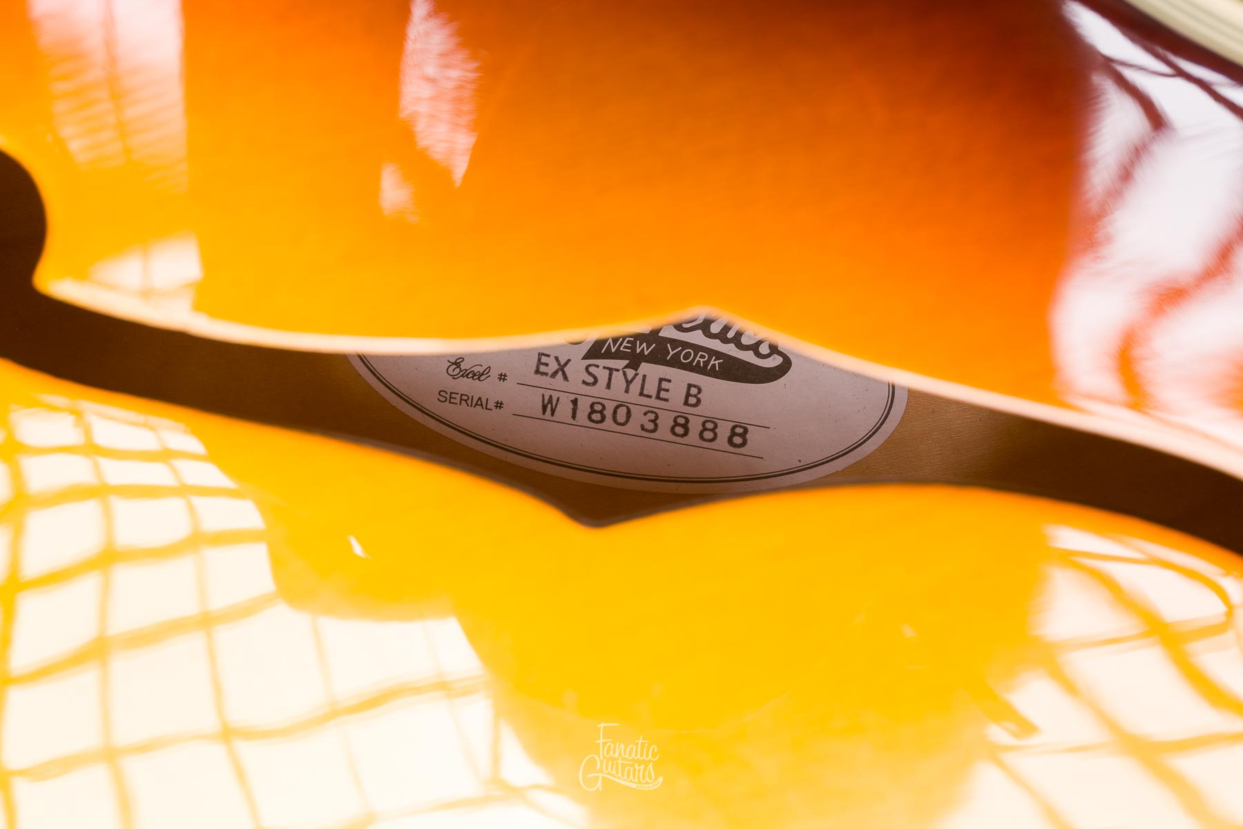 D'Angelico EX STYLE B #W1803888 Second Hand