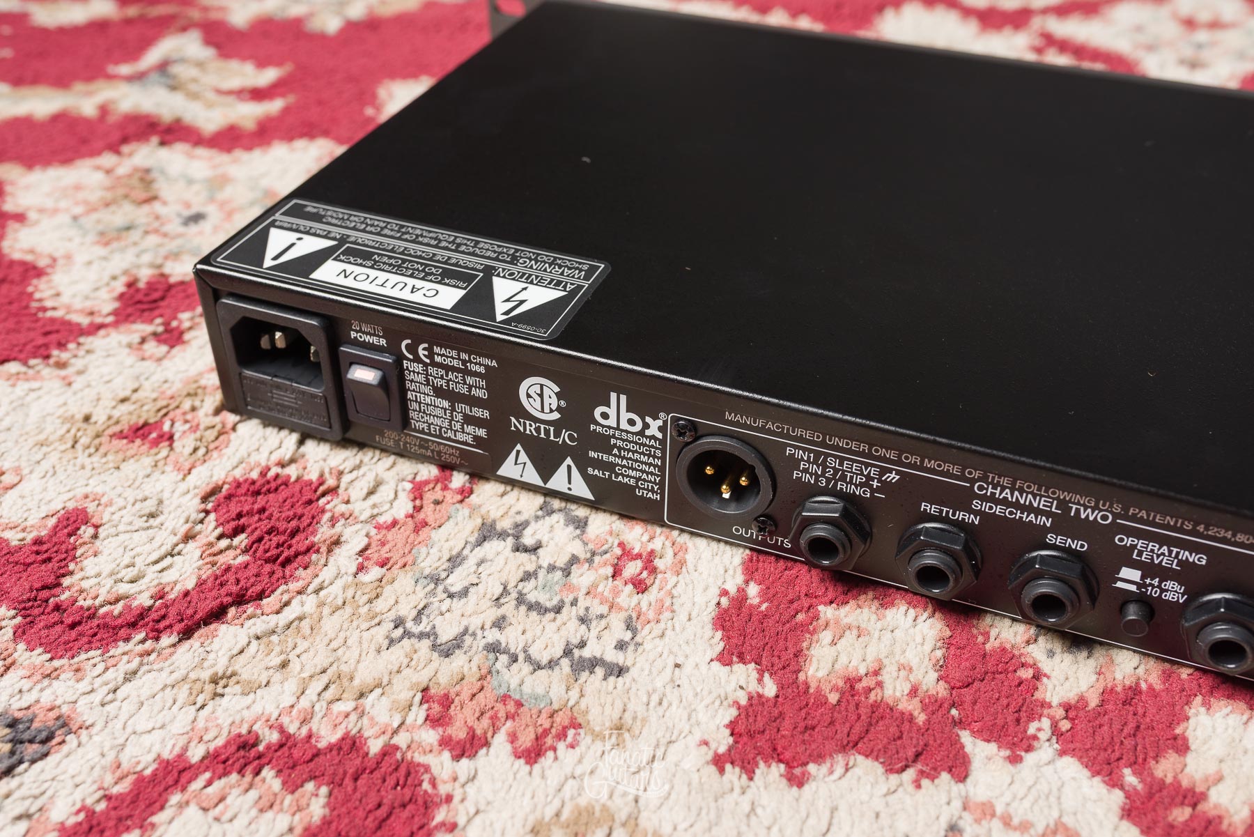 dbx 1066 Dual Compressor/Limiter/Gate Segunda Mano