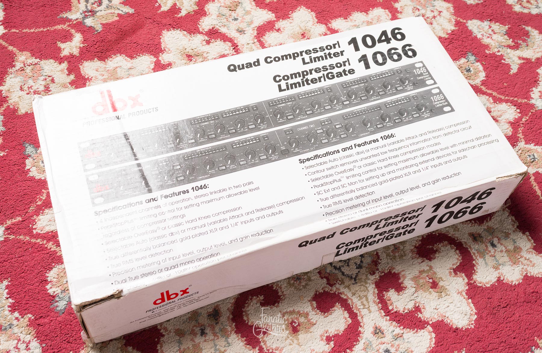 dbx 1066 Dual Compressor/Limiter/Gate Segunda Mano