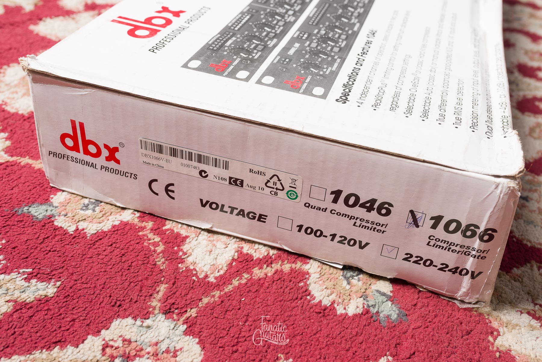 dbx 1066 Dual Compressor/Limiter/Gate Segunda Mano