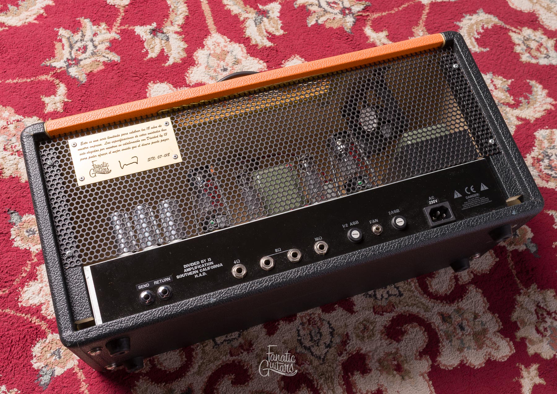 Divided By 13 CCC 9/18 Head Orange Limited Edition Second Hand