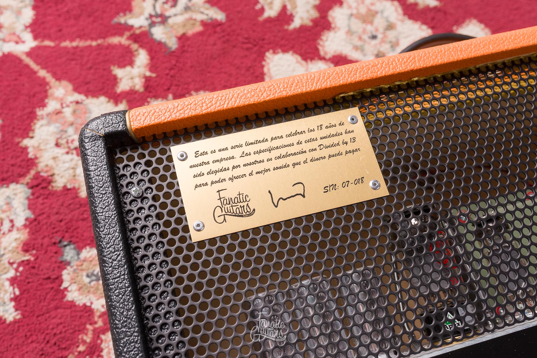 Divided By 13 CCC 9/18 Head Orange Limited Edition Second Hand