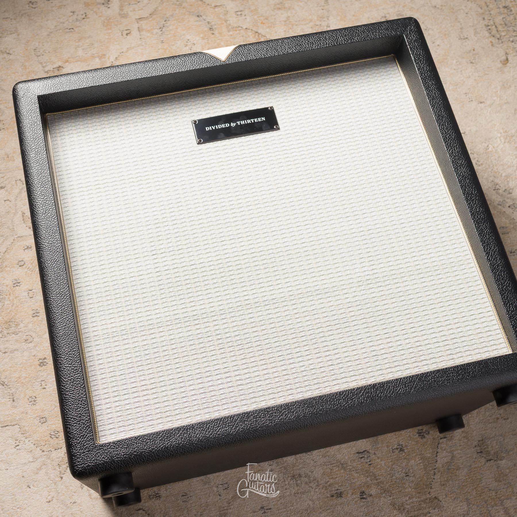 Divided By 13 1x12D Cabinet, Closed Back, Black Bronco - G12M Creamback B-Stock