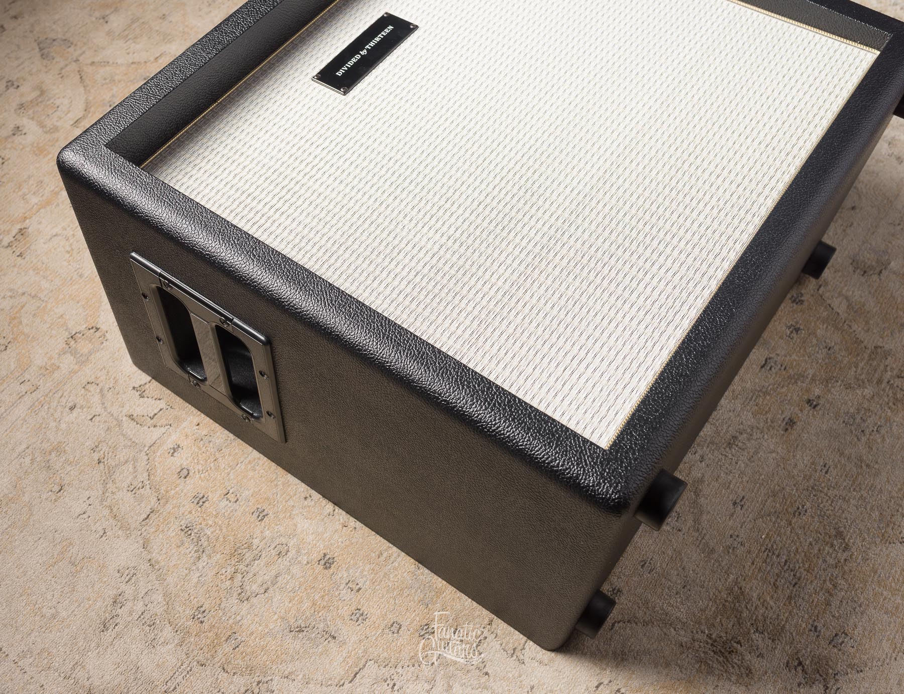 Divided By 13 1x12D Cabinet, Closed Back, Black Bronco - G12M Creamback B-Stock