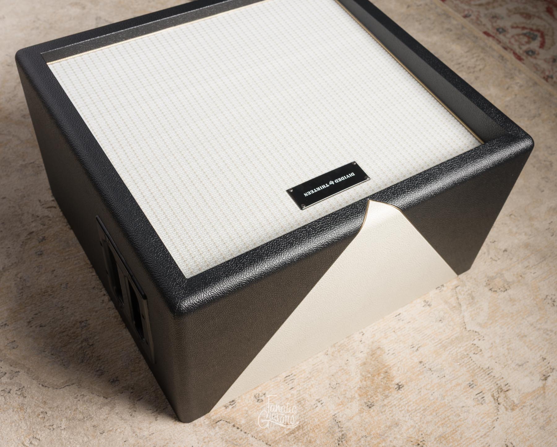 Divided By 13 1x12D Cabinet, Closed Back, Black Bronco - G12M Creamback B-Stock