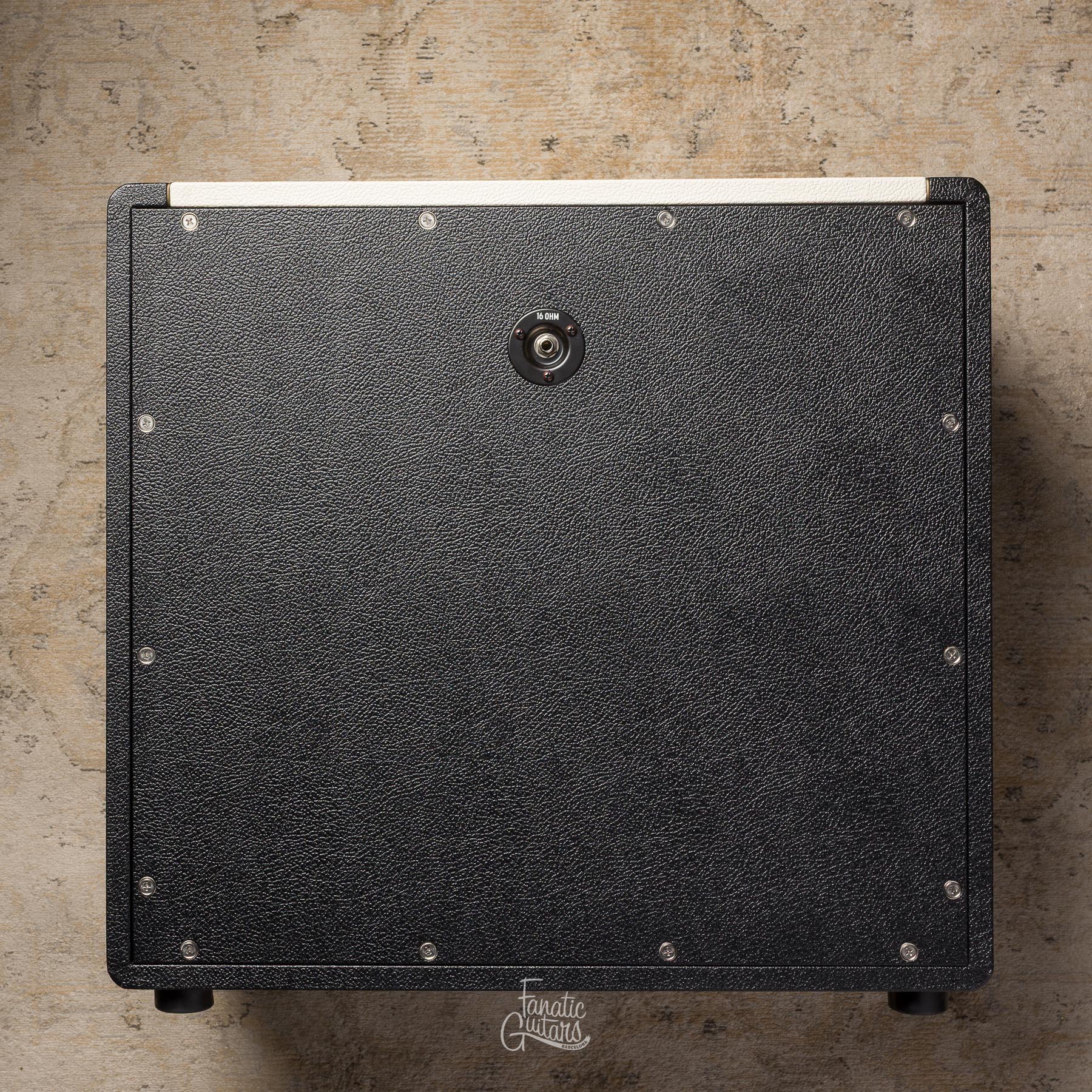 Divided By 13 1x12D Cabinet, Closed Back, Black Bronco - G12M Creamback B-Stock