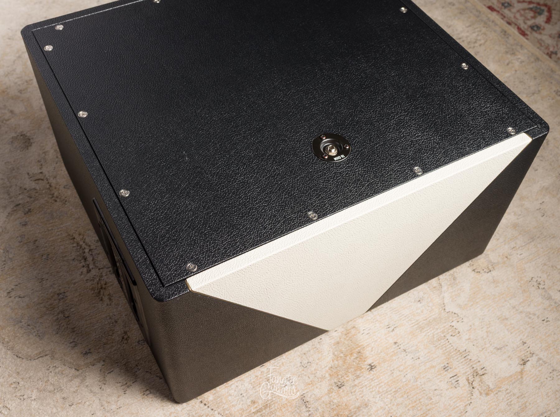 Divided By 13 1x12D Cabinet, Closed Back, Black Bronco - G12M Creamback B-Stock