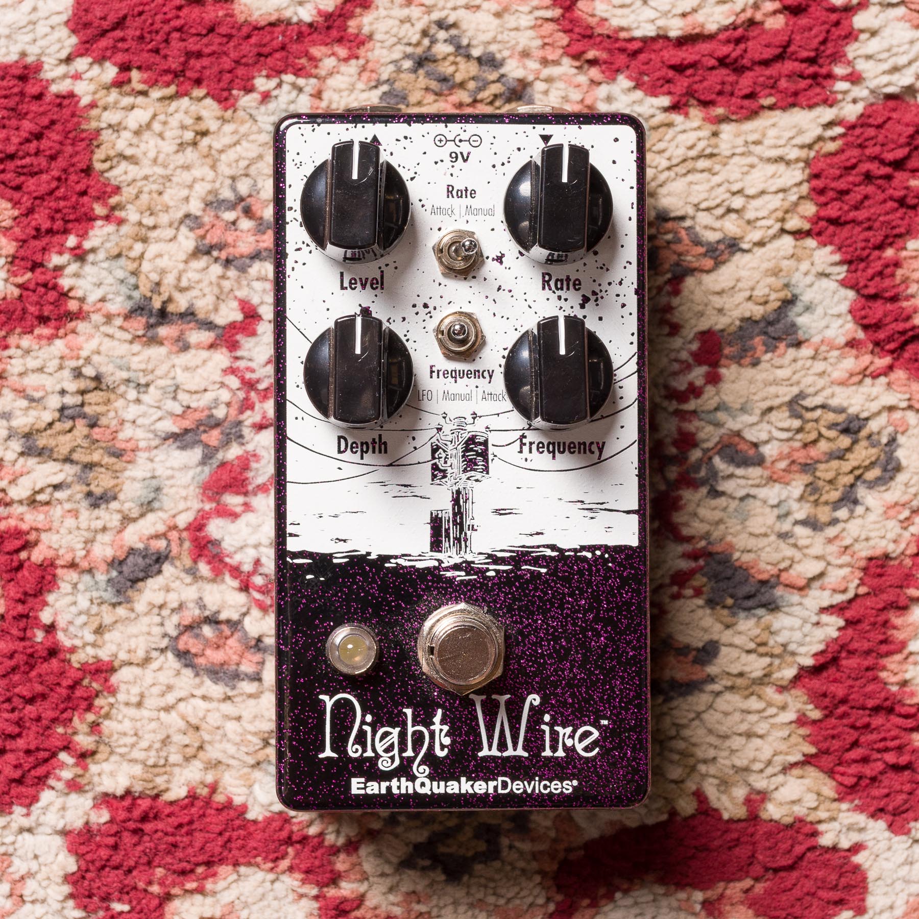 EarthQuaker Devices Night Wire Harmonic Tremolo #2583 Second Hand