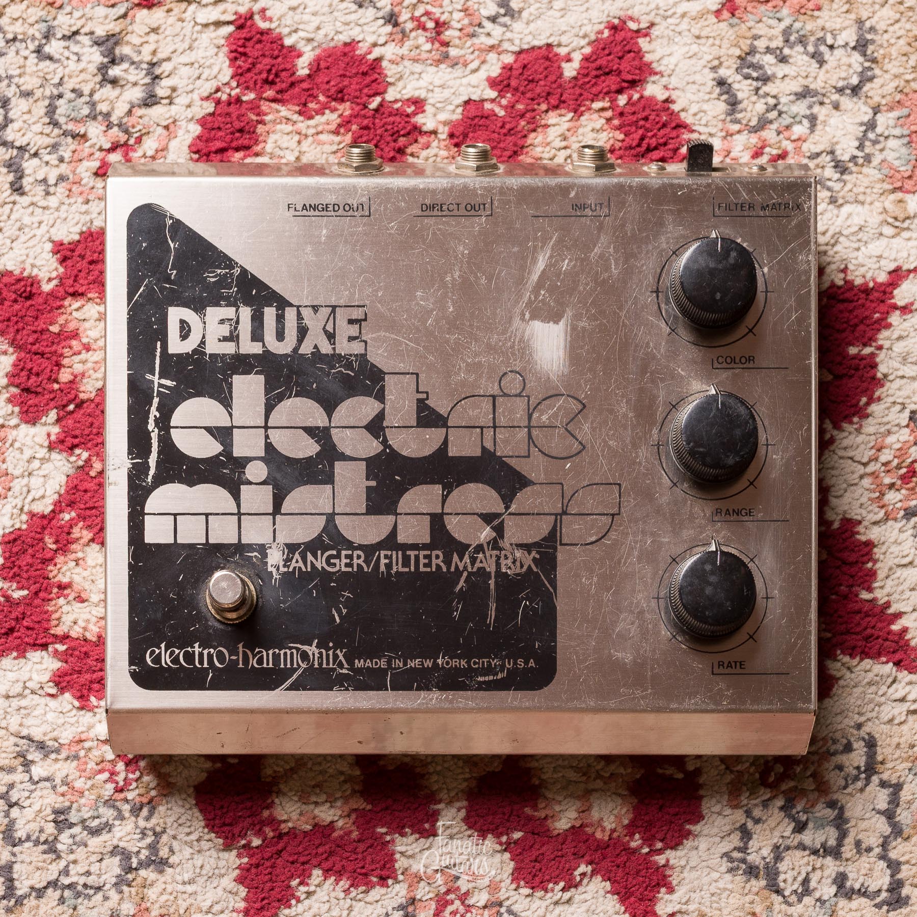 Electro-Harmonix Deluxe Electric Mistress - Flanger/Filter Matrix Segunda Mano