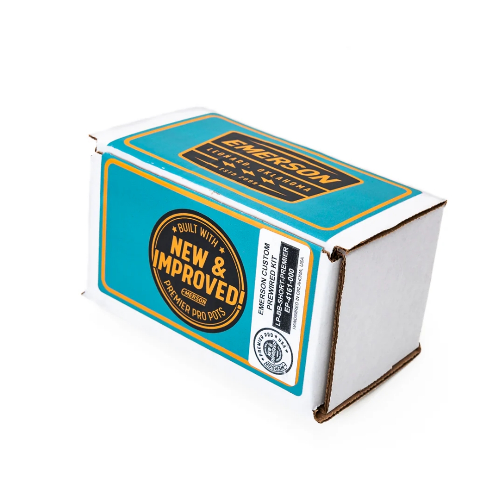 Emerson Custom EP-4171-000  Les Paul Prewired Kit with Short Shaft Pots