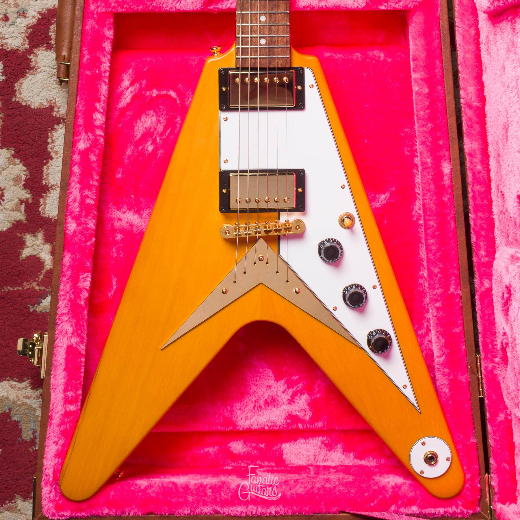 Epiphone Flying V Korina Natural #23091522142 Second Hand