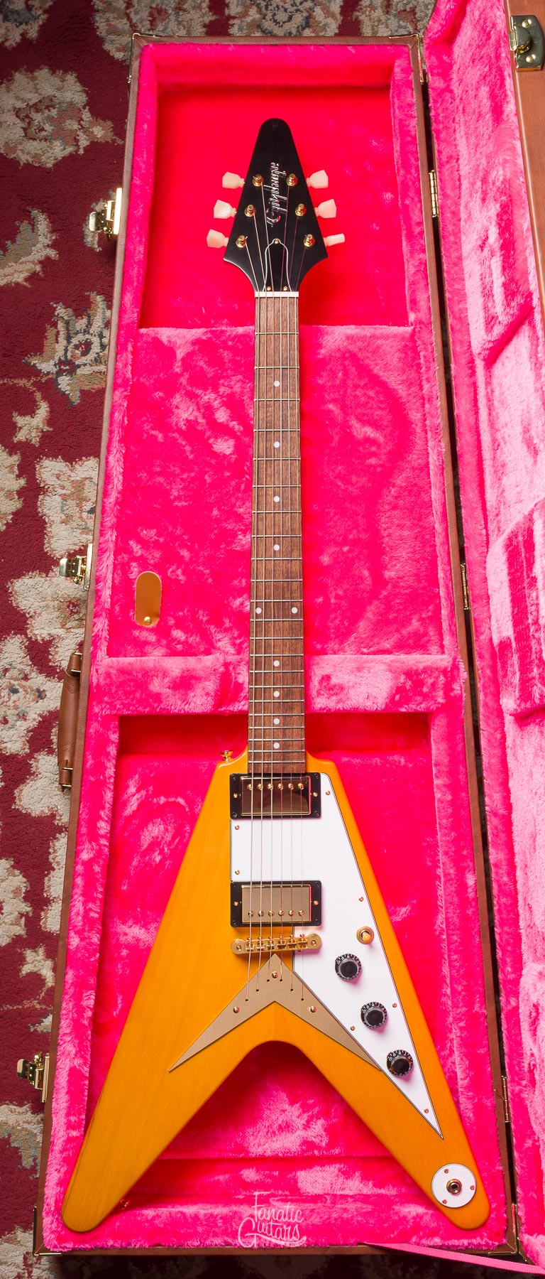 Epiphone Flying V Korina Natural #23091522142 Second Hand