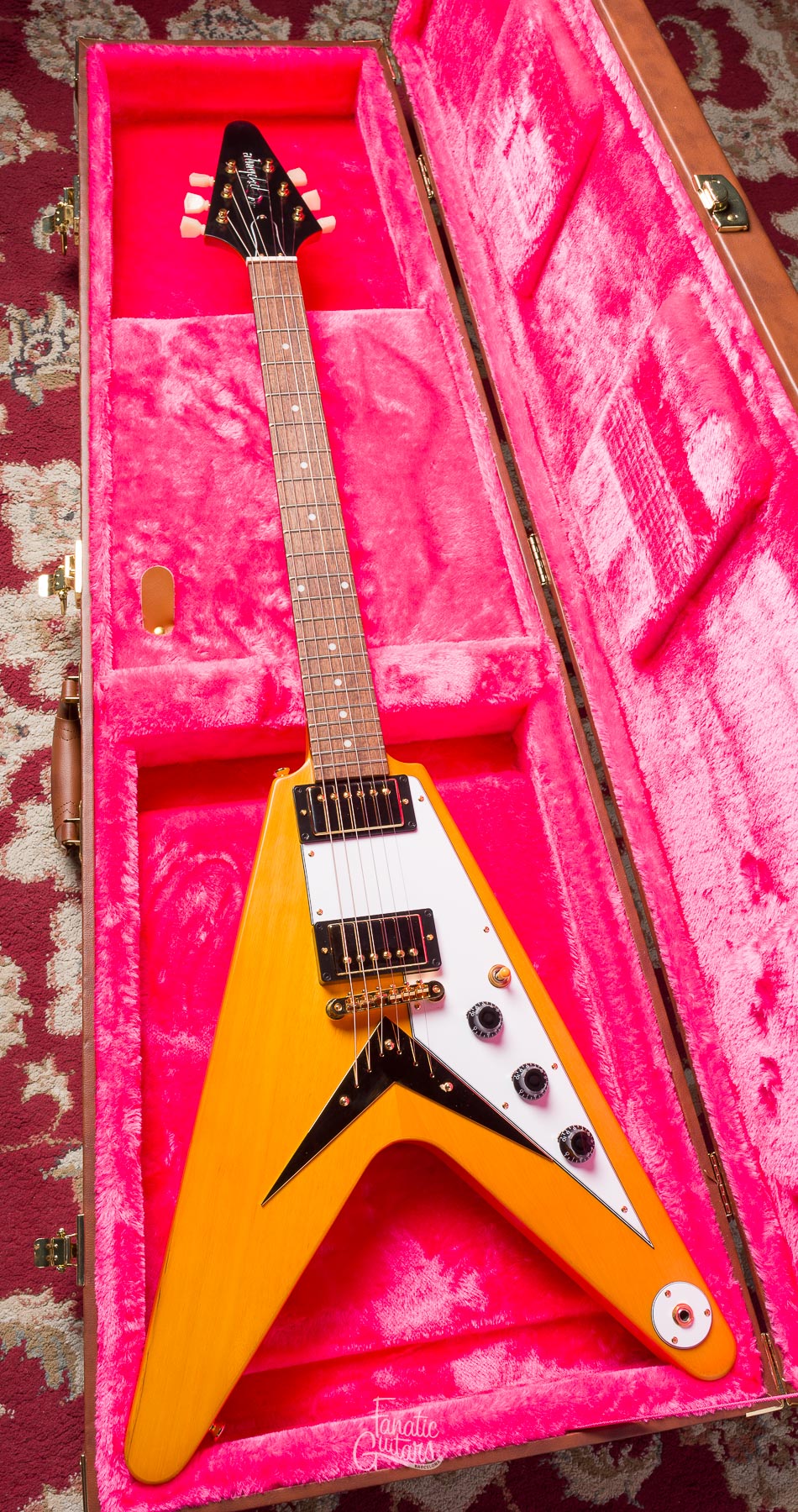 Epiphone Flying V Korina Natural #23091522142 Second Hand