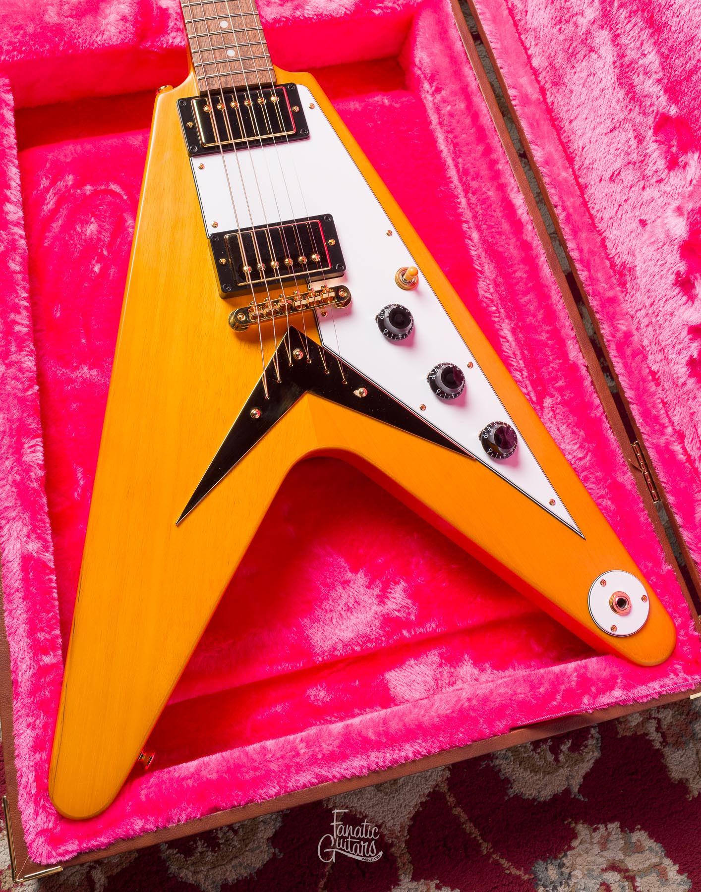 Epiphone Flying V Korina Natural #23091522142 Second Hand
