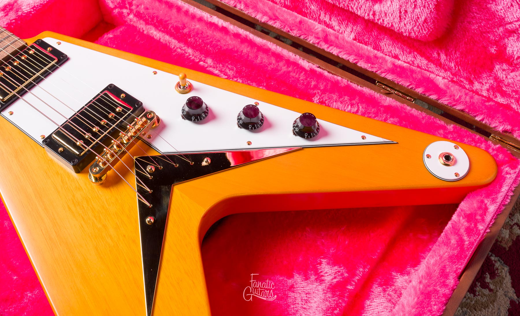 Epiphone Flying V Korina Natural #23091522142 Second Hand