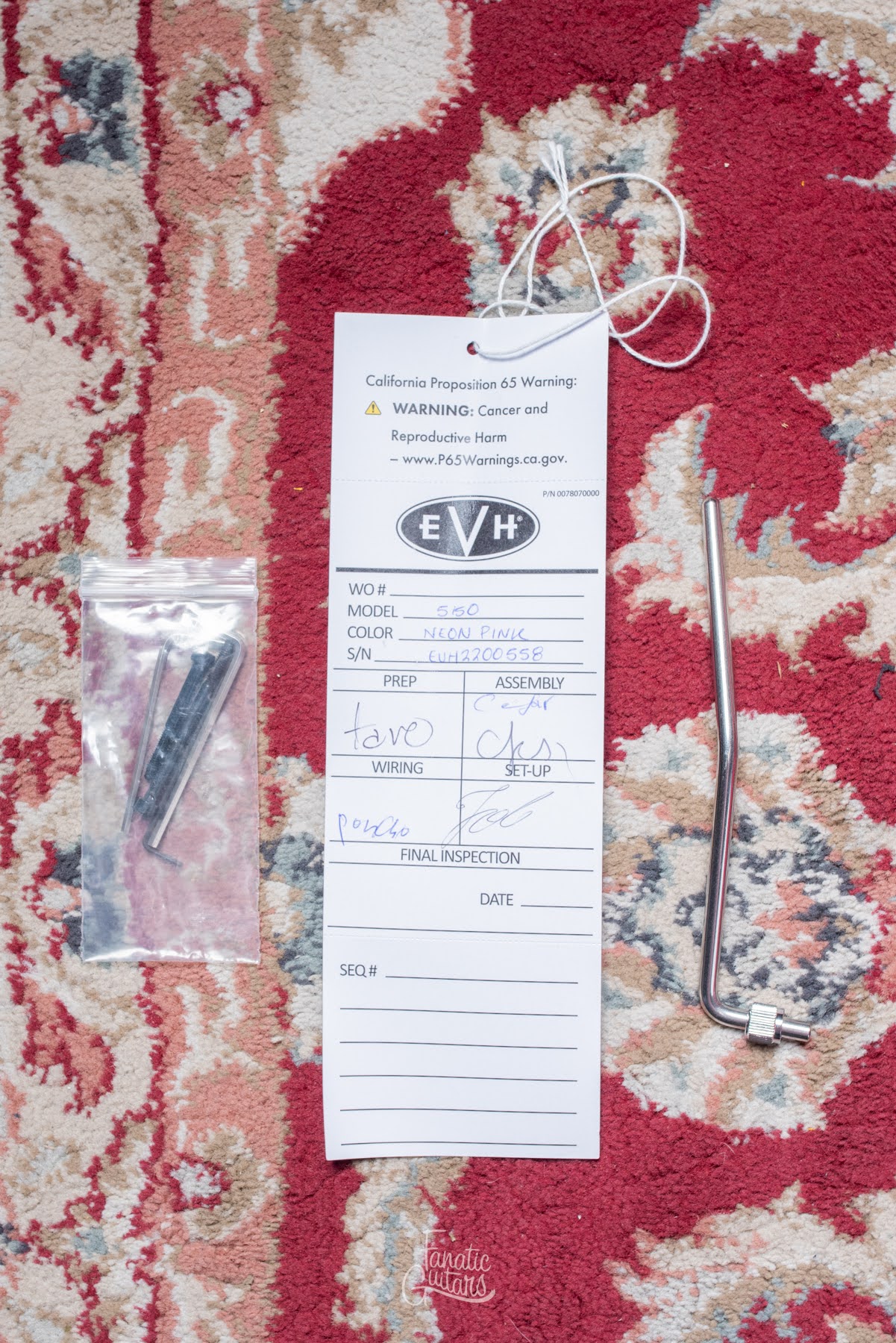 EVH 5150 Standard - Neon Pink #2200558 Second Hand
