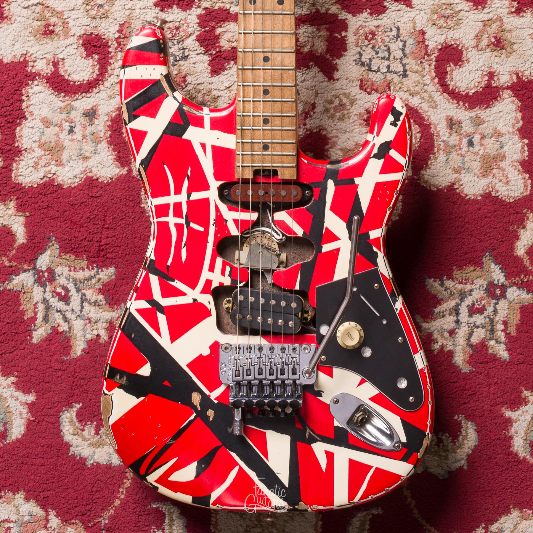 EVH Striped Series Frankenstein Frankie #EVH2105498 Second Hand