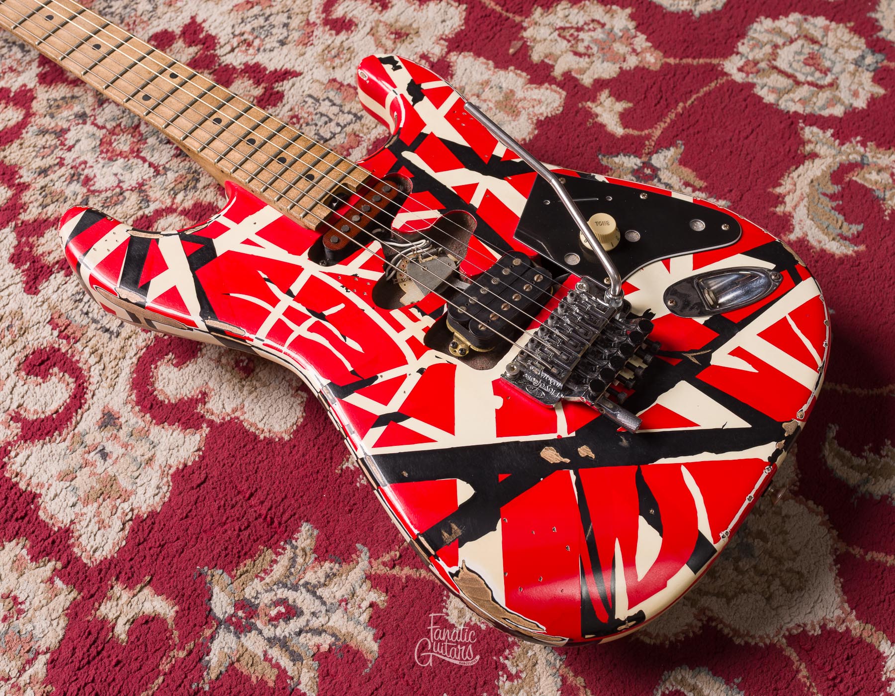 EVH Striped Series Frankenstein Frankie #EVH2105498 Second Hand