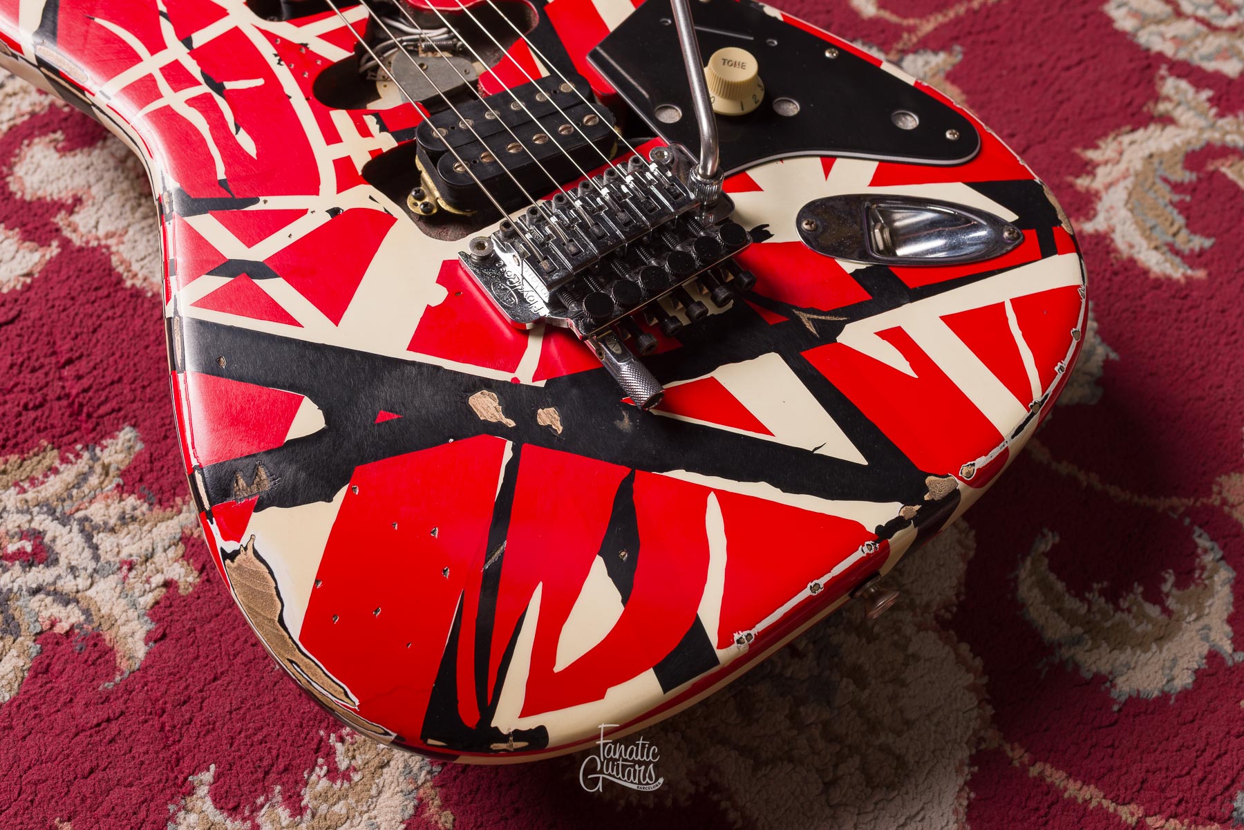 EVH Striped Series Frankenstein Frankie #EVH2105498 Second Hand