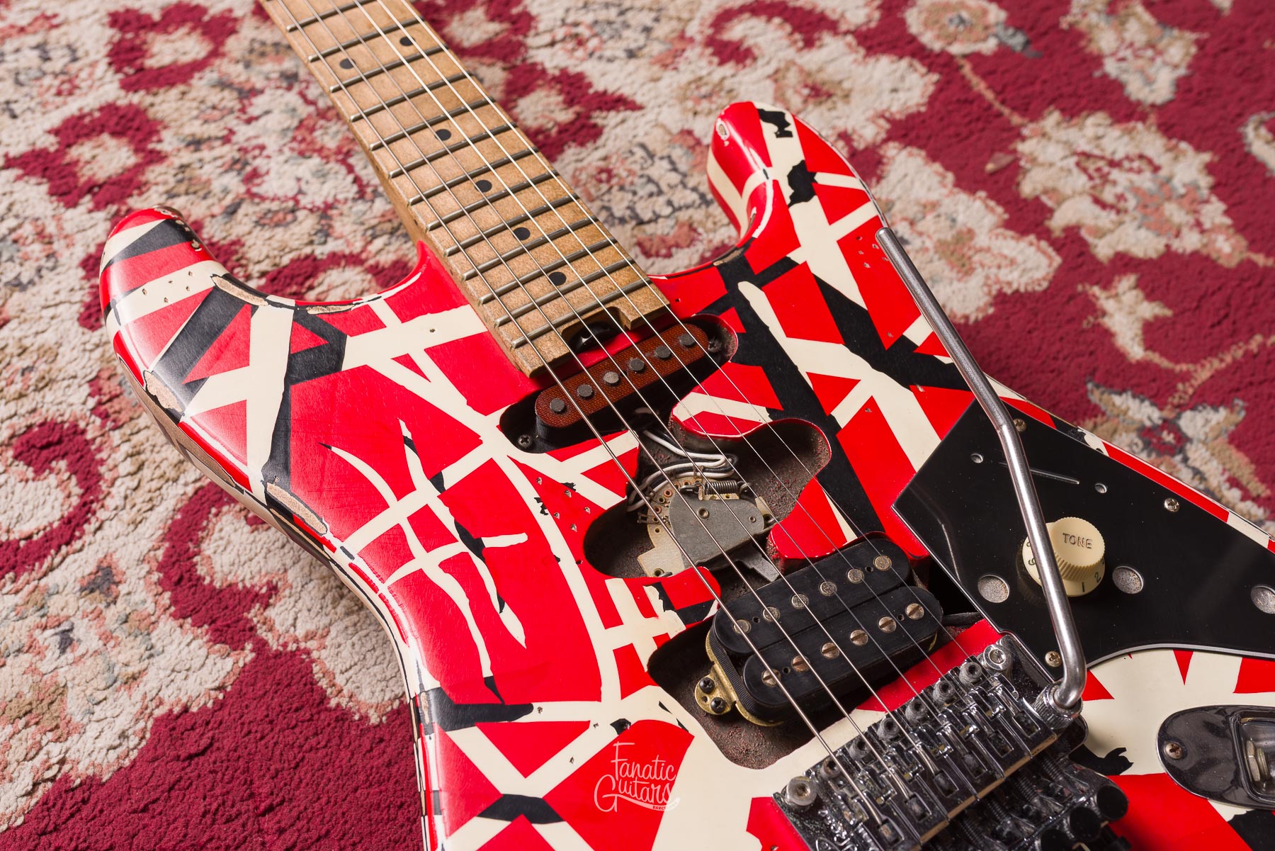 EVH Striped Series Frankenstein Frankie #EVH2105498 Second Hand