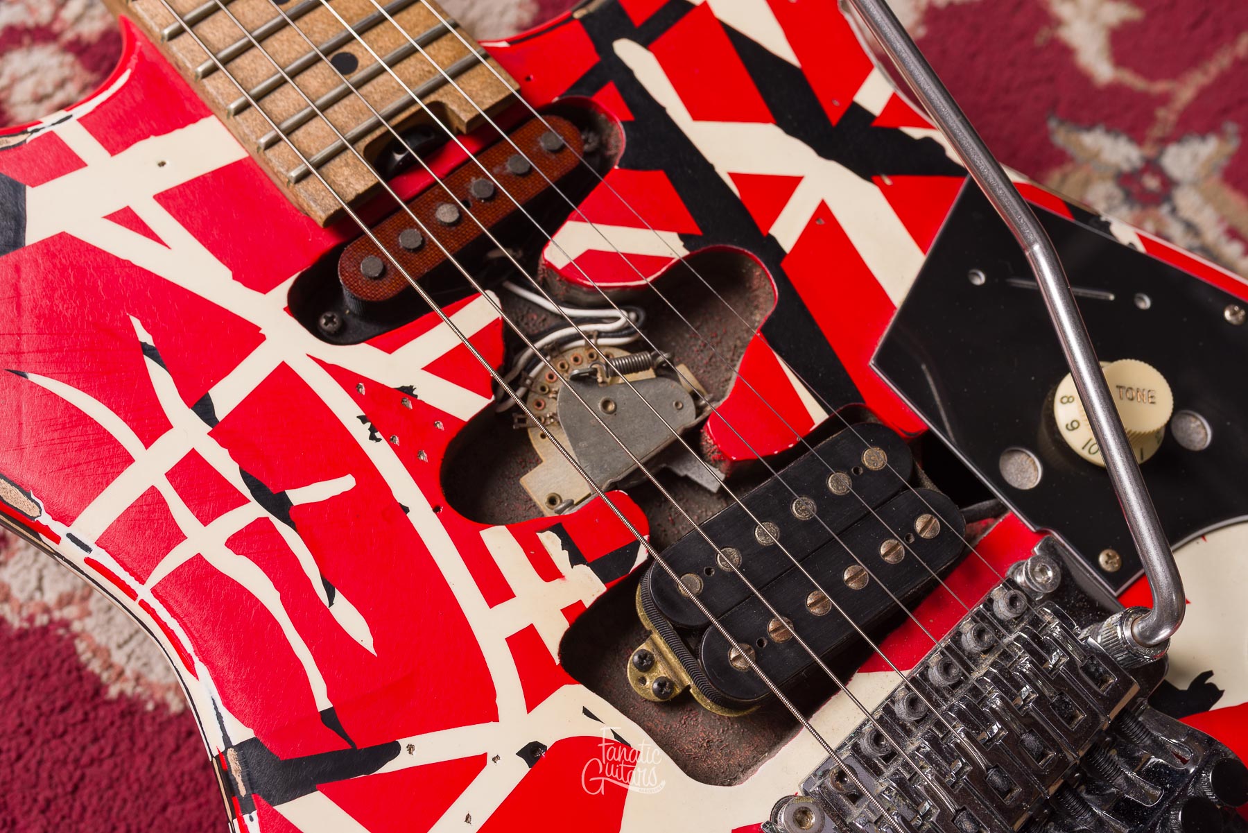 EVH Striped Series Frankenstein Frankie #EVH2105498 Second Hand